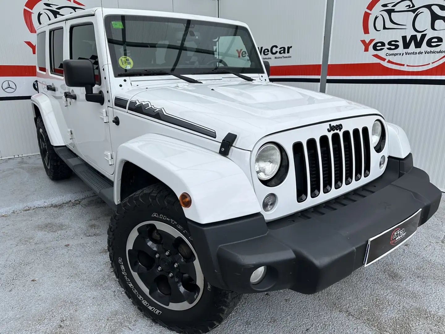 Jeep Wrangler Unlimited 2.8CRD Polar Wit - 1