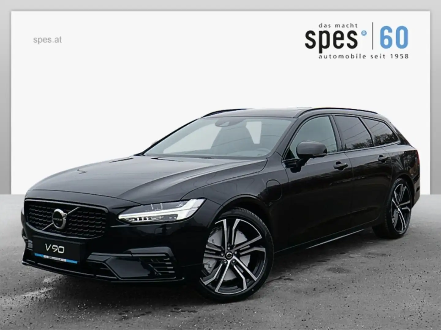 Volvo V90 T6 AWD Recharge R-Design, Noir - 2