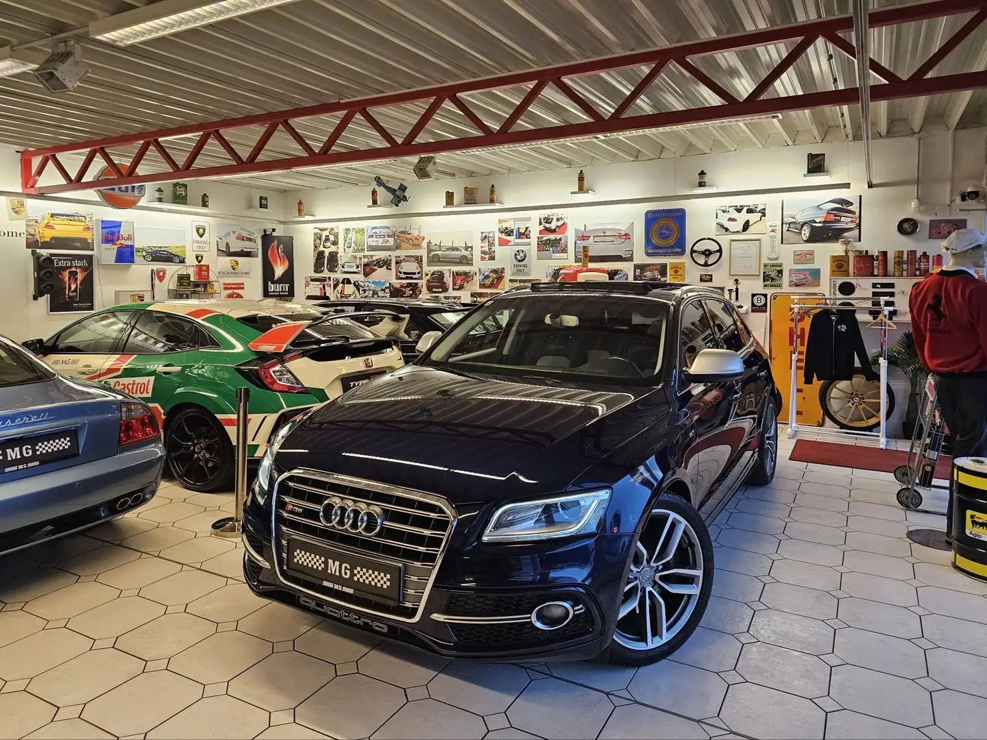 Audi SQ5 3.0 TDI quattro Panorama Blau - 1