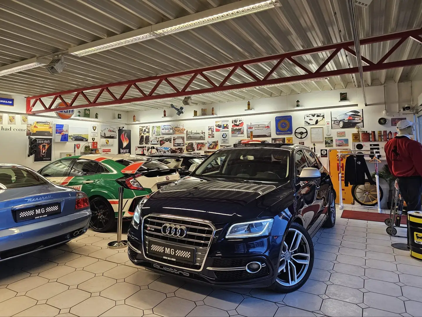Audi SQ5 3.0 TDI quattro Panorama Blau - 2