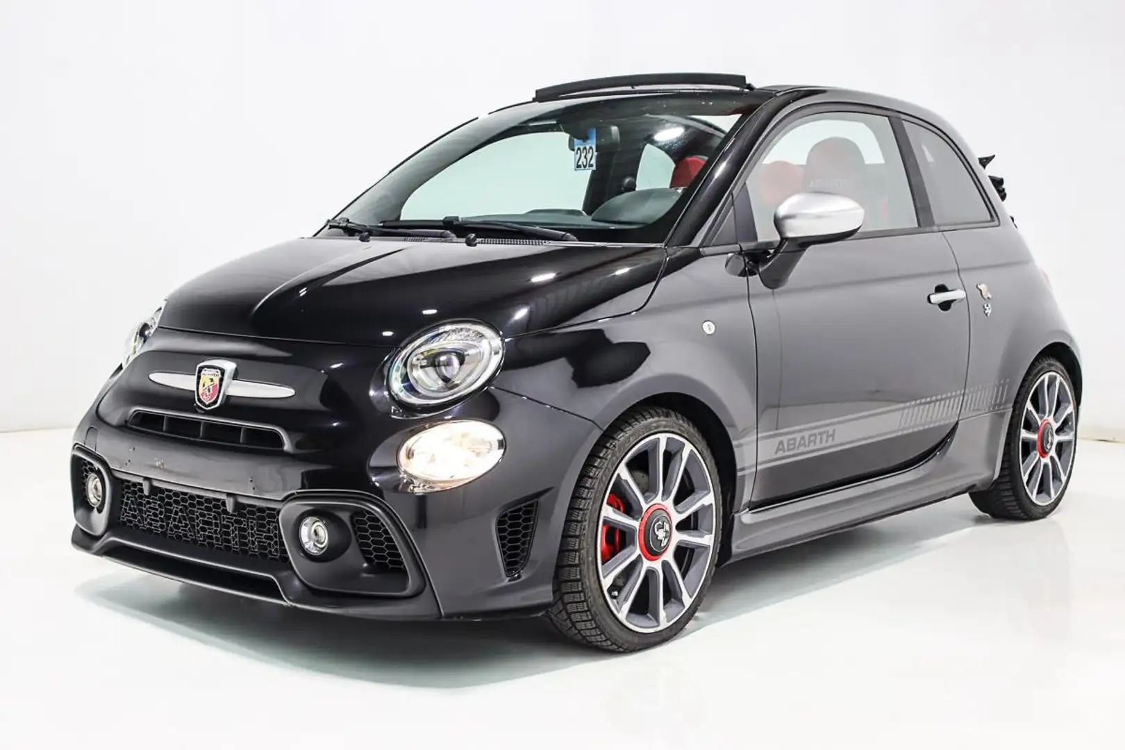 Abarth 595 TURISMO CABRIO - 165 cv - BVA CUIR - JA17 - GPS Noir - 2
