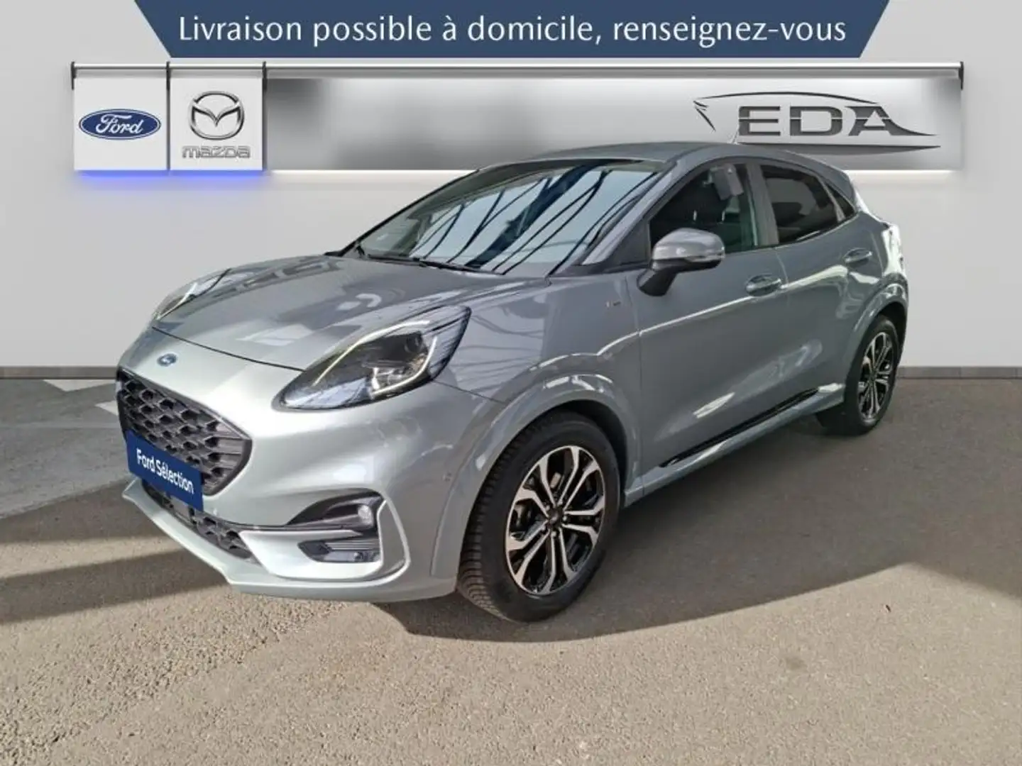 Ford Flex 1.0 Flexifuel 125ch S\u0026S mHEV ST-Line Grau - 1