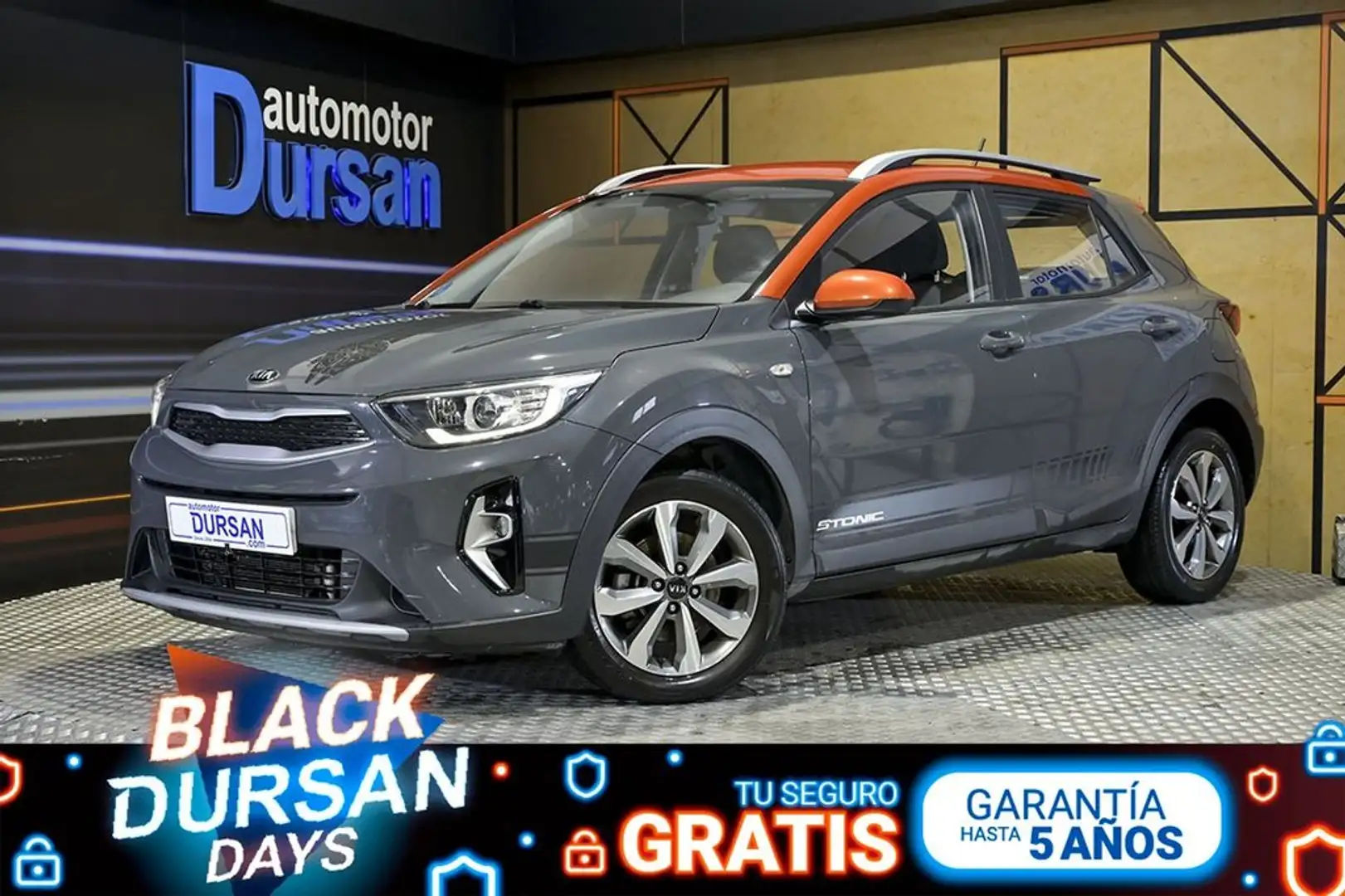 Kia Stonic 1.0 TGDi 88kW 120CV MHEV iMT Concept Gris - 1