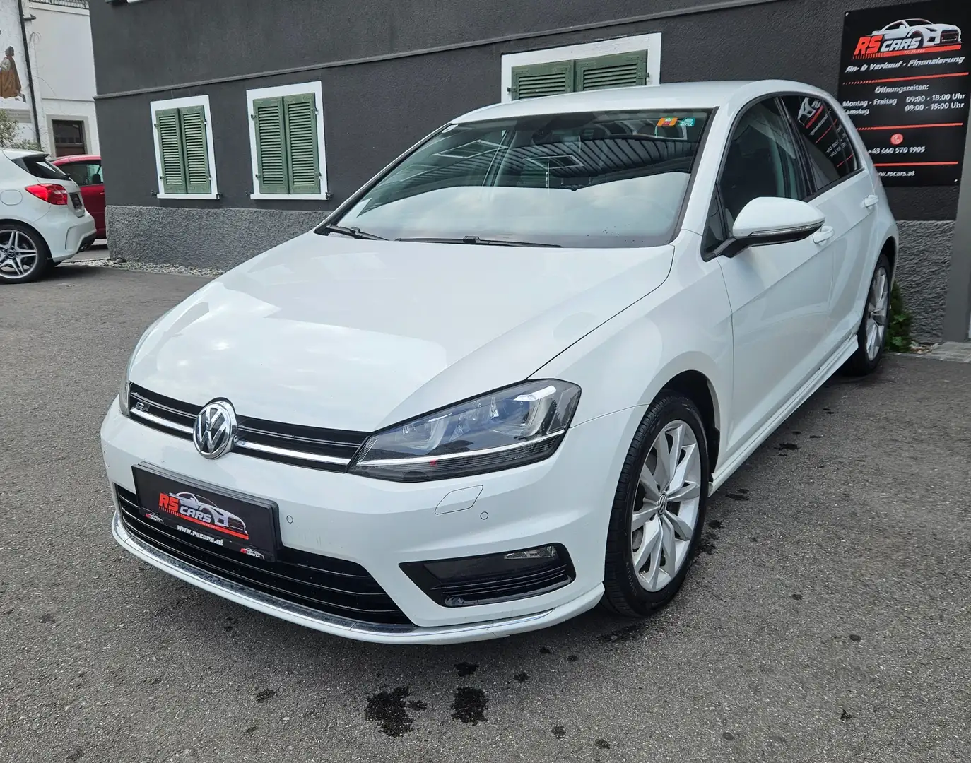 Volkswagen Golf R-Line 1,6 TDI Weiß - 2