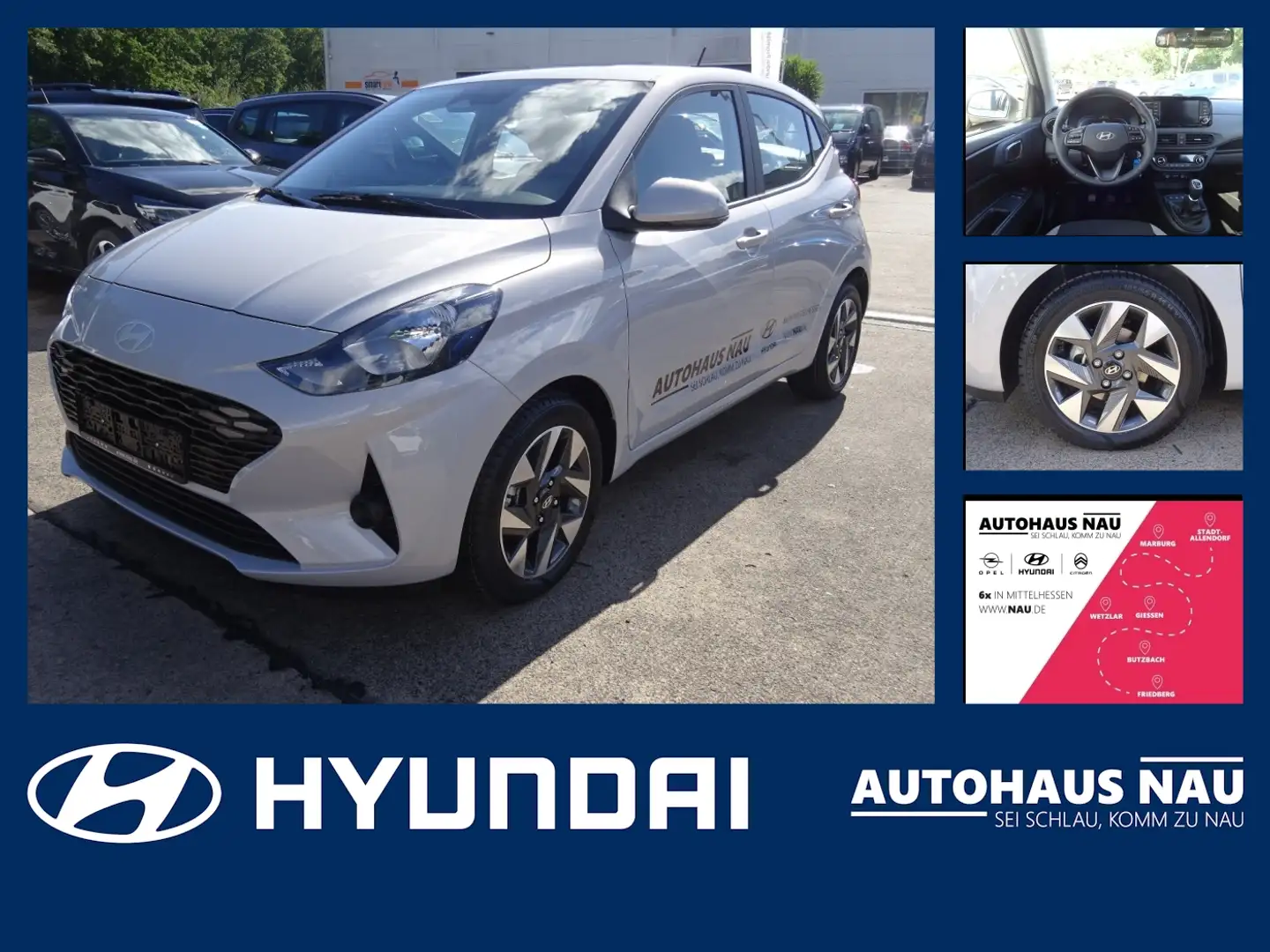 Hyundai i10 1.2 Trend inkl. Big Deal! Grau - 1