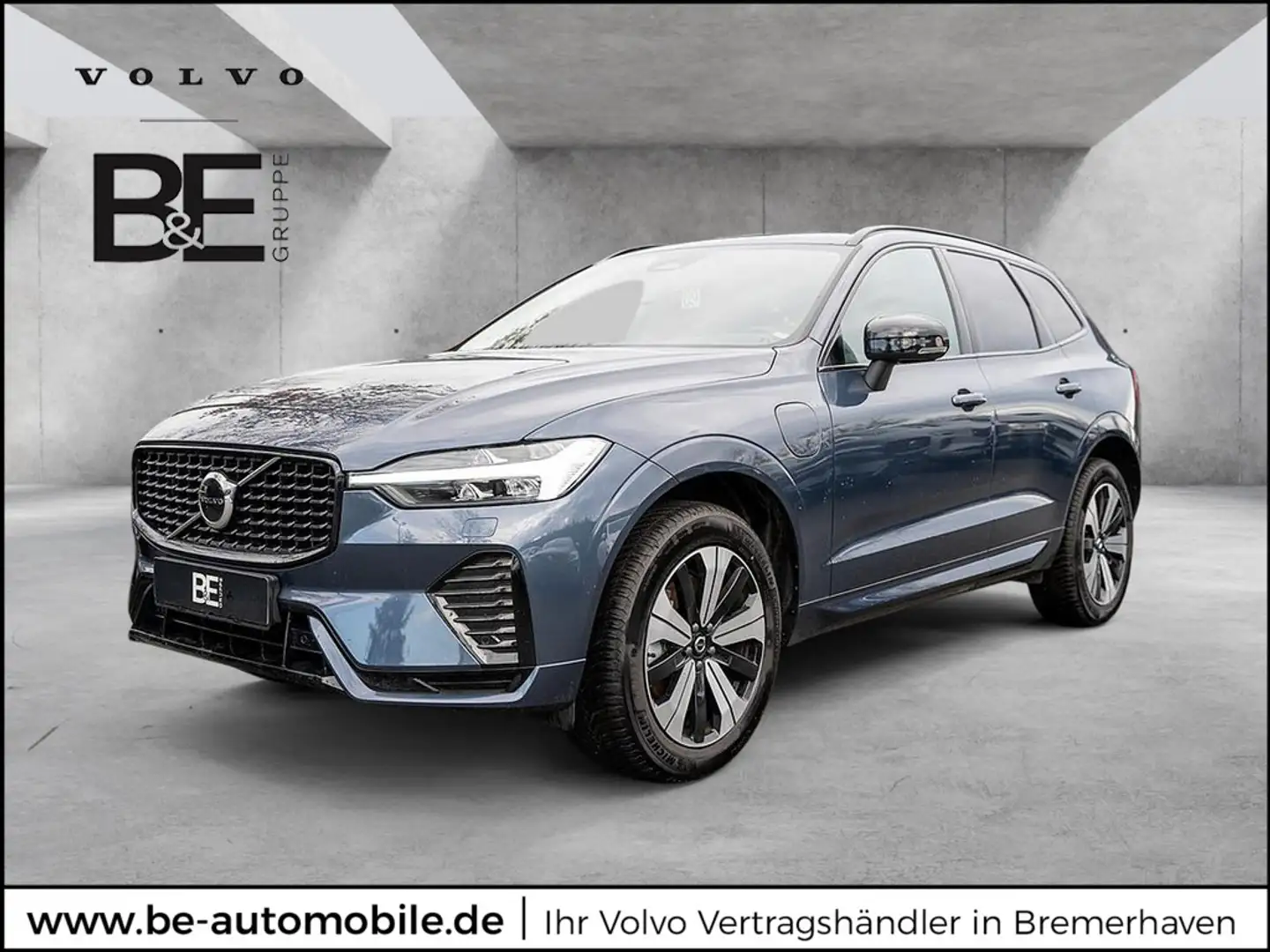 Volvo XC60 T8 R-Design Recharge H/K STANDHZ PANO Blauw - 1