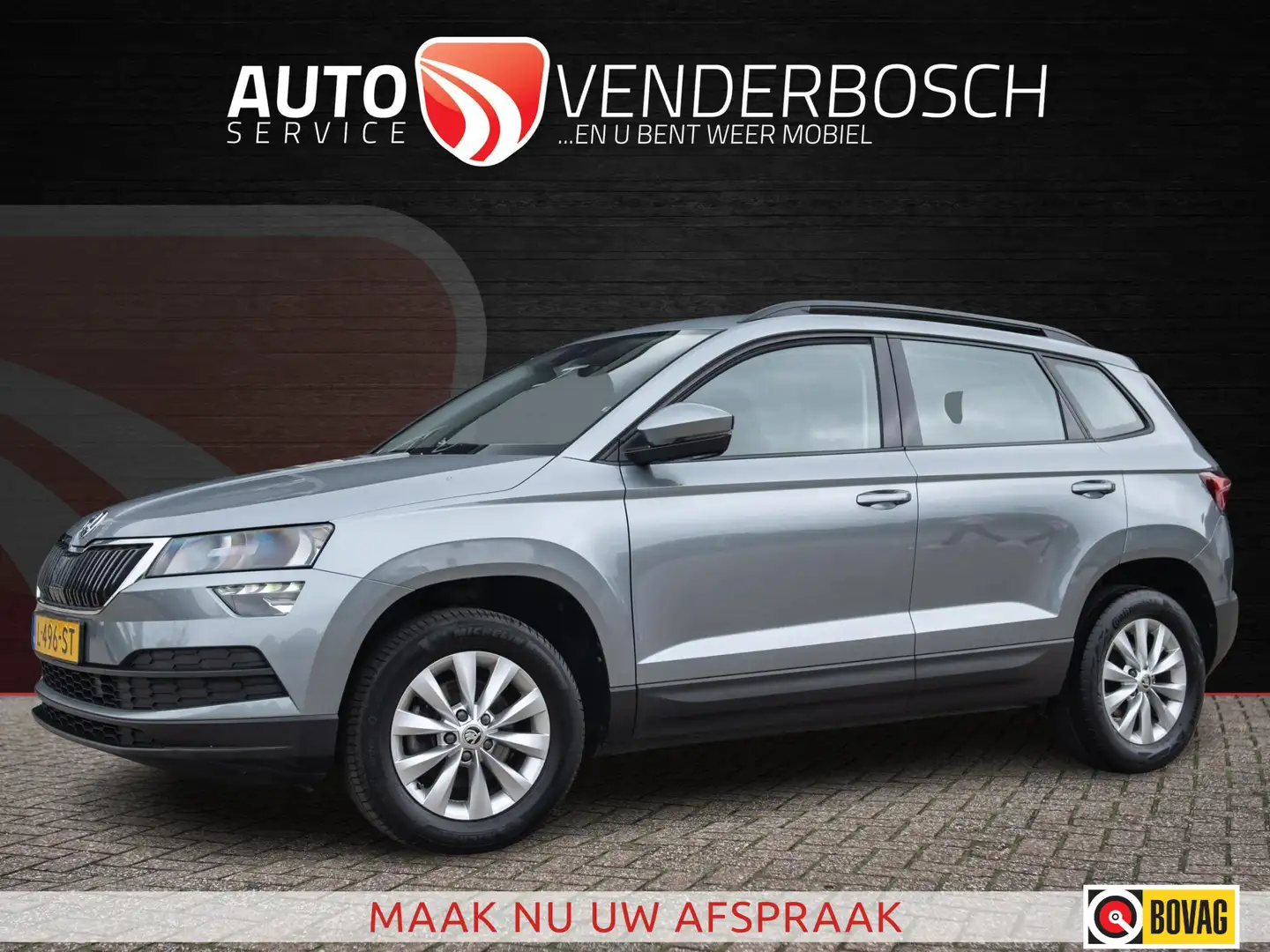 Skoda Karoq 1.0 TSI Business Edition 110pk | Adaptive | Carpla Gris - 1