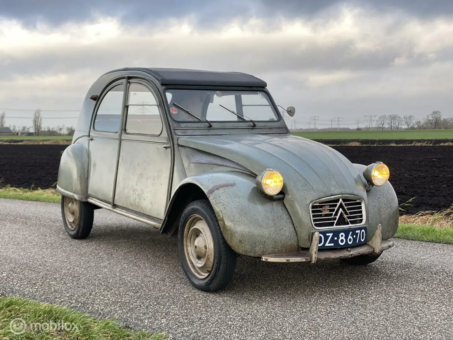 Citroen 2CV AZ 1962 100% Patina! Сірий - 2