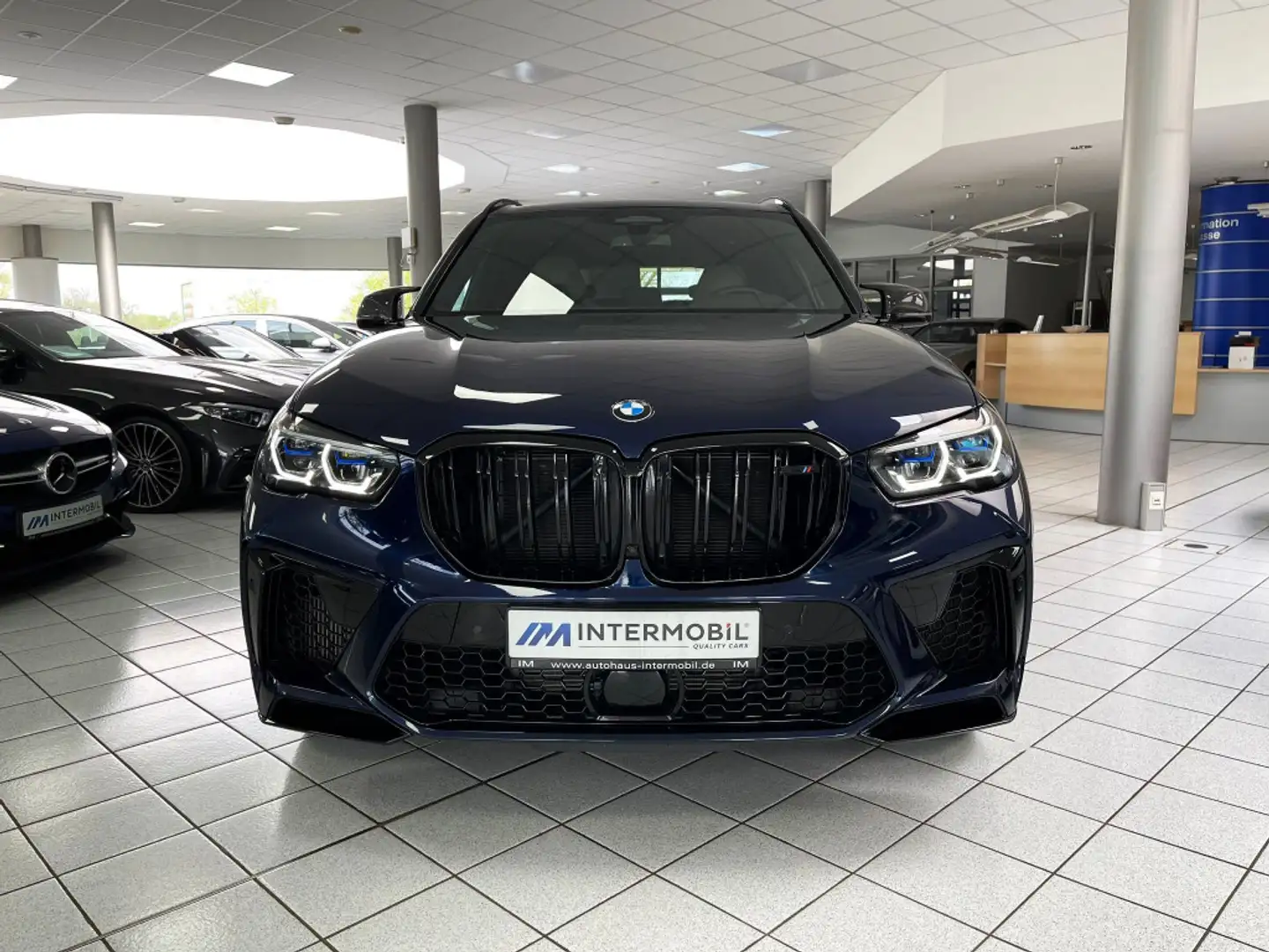 BMW X5 M Competition*TV*B&W*PANO-SKY*SOFT*NP:183T.€* Синій - 2
