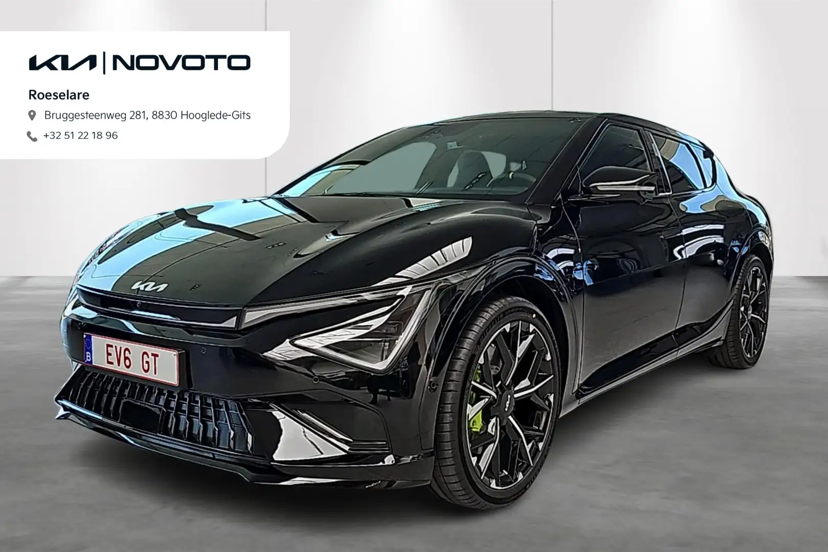 Kia EV6 BEV 84 kWH GT AWD Zwart - 1