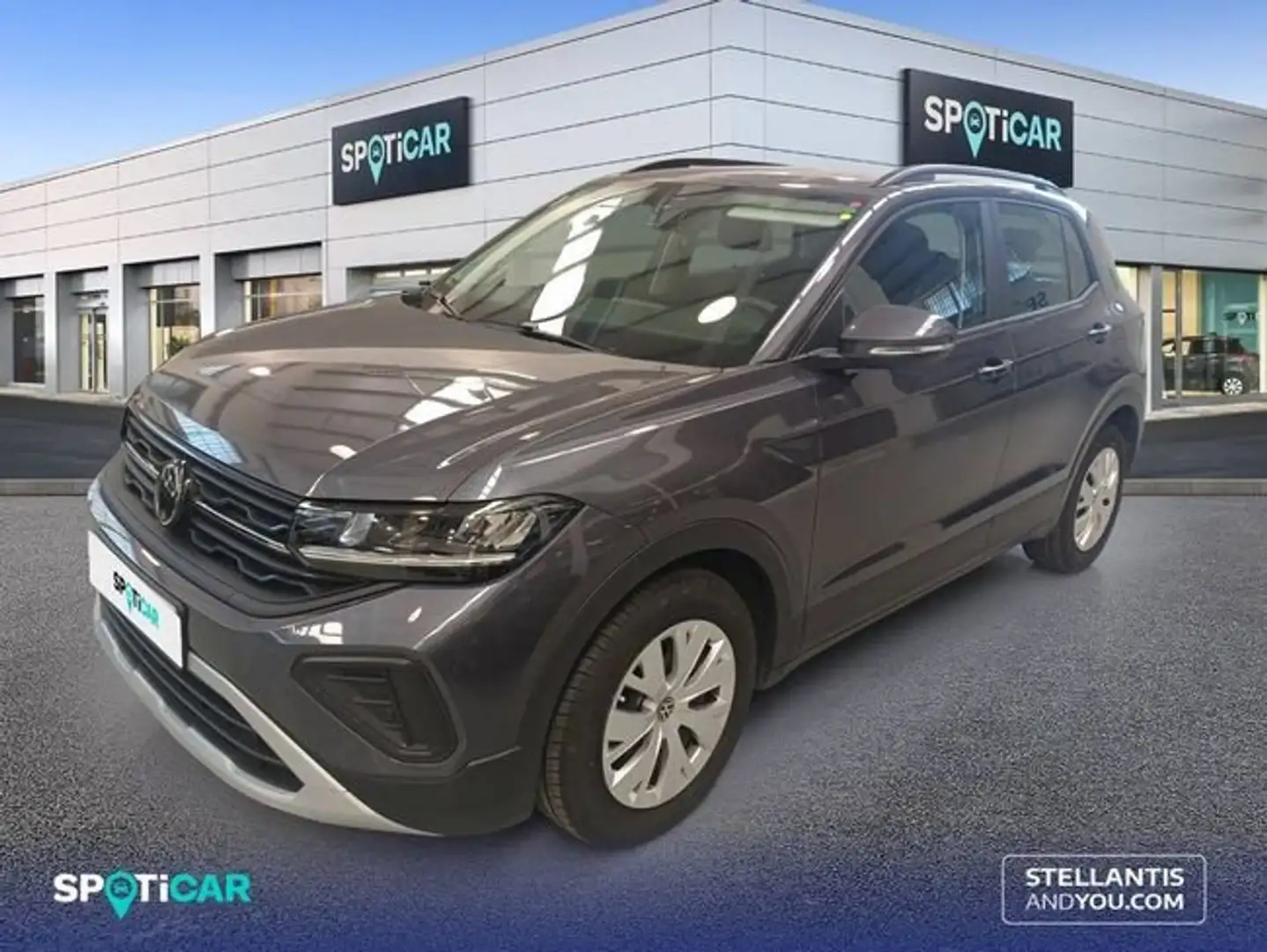 Volkswagen T-Cross 1.0 TSI 70kW Gris - 1