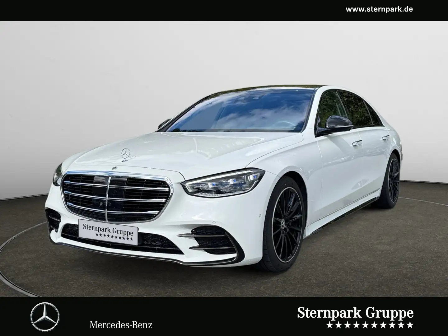 Mercedes-Benz S 580 S 580 4M L 'AMG'215NP'e-active-Body'Exclusive' ABC Weiß - 1