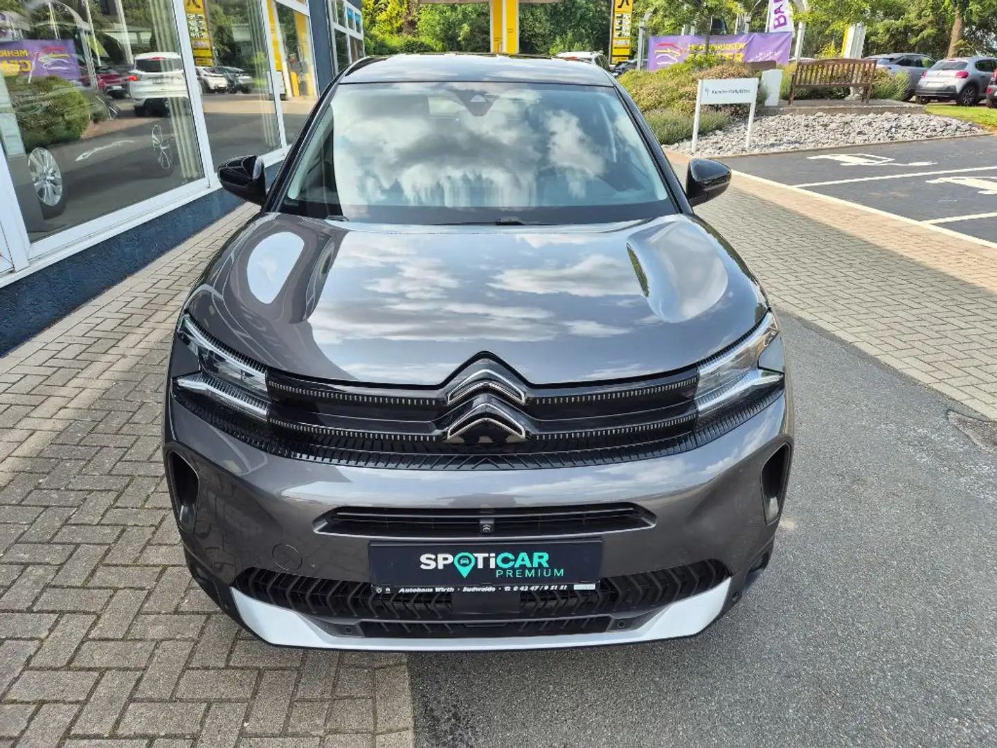 Citroen C5 Aircross 130 EAT8 MAX NAVI+LED+SITZHZG.+360° Gris - 2