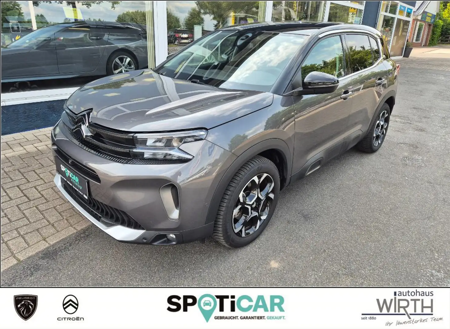 Citroen C5 Aircross 130 EAT8 MAX NAVI+LED+SITZHZG.+360° Gris - 1