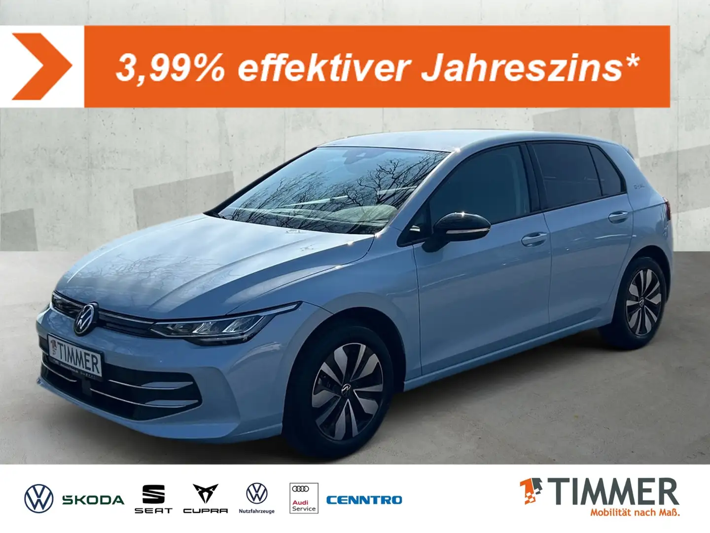 Volkswagen Golf VIII 1.5 TSI GOAL FACELIFT *AHK *LED *ACC *NAVI * Blau - 1