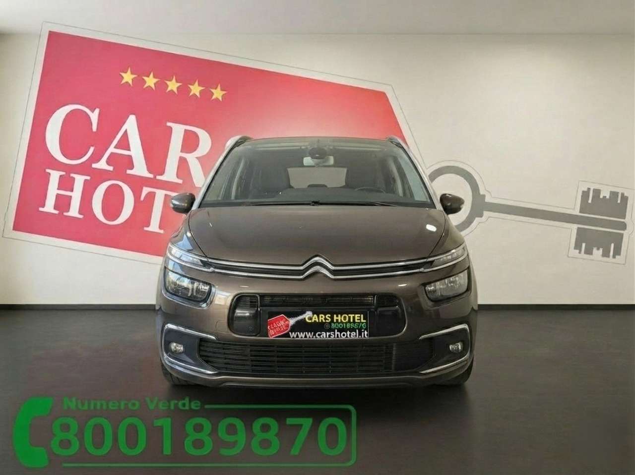 Citroen C4 Picasso C4 Picasso 1.6 bluehdi Shine s&s 120cv 7 POSTI + GANCIO TRAINO / UNICO PROPRIETARIO / OK NEOPATENTATI