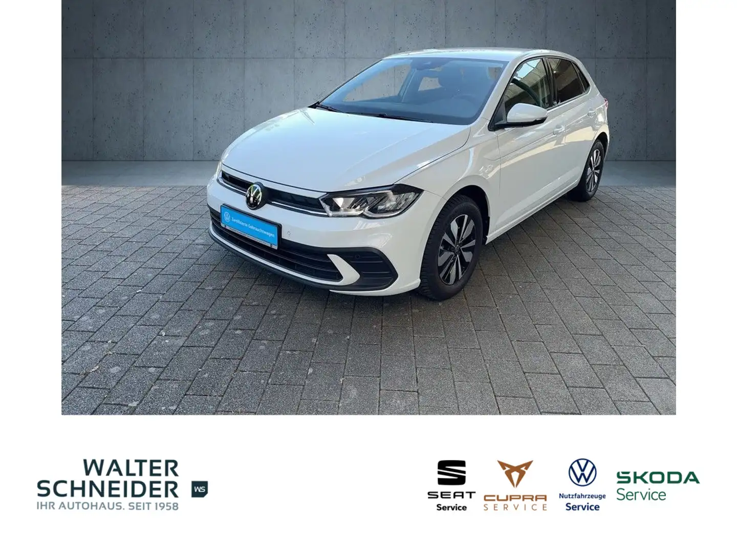 Volkswagen Polo 1.0 TSI Move Navi LED SHZ dig. Cockpit Blanc - 1