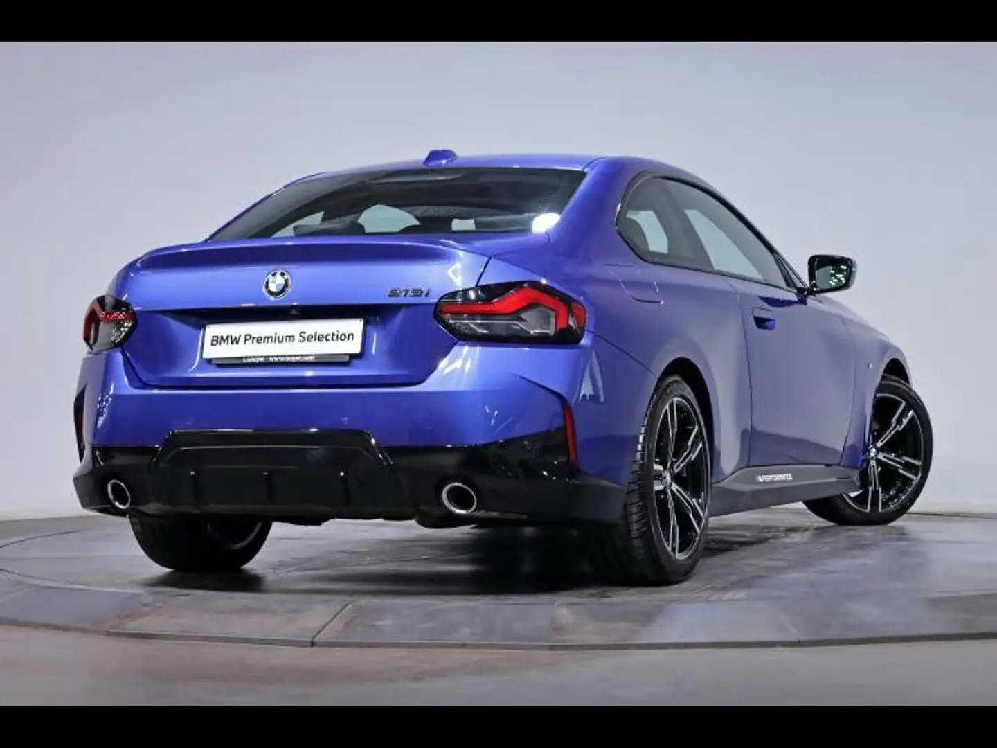 BMW 218 i Coupé Kit M Sport Bleu - 2