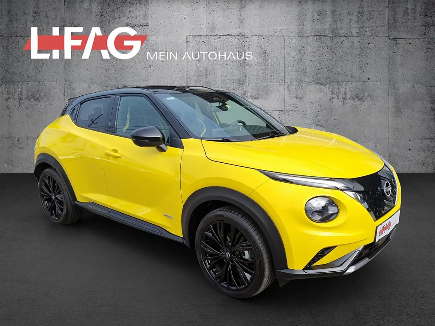 Nissan Juke 1,6 Hybrid N-Sport Autom. *ab € 28.990,-* Gelb - 1