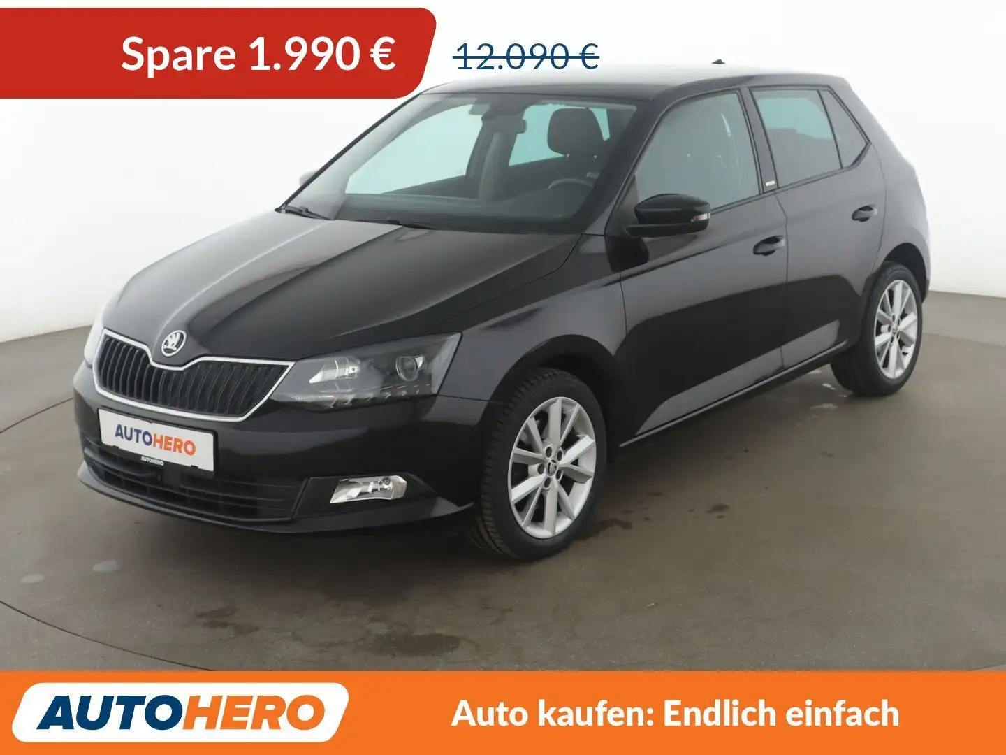 Skoda Fabia 1.2 TSI Joy *NAVI*TEMPO*PDC*SHZ* Schwarz - 1