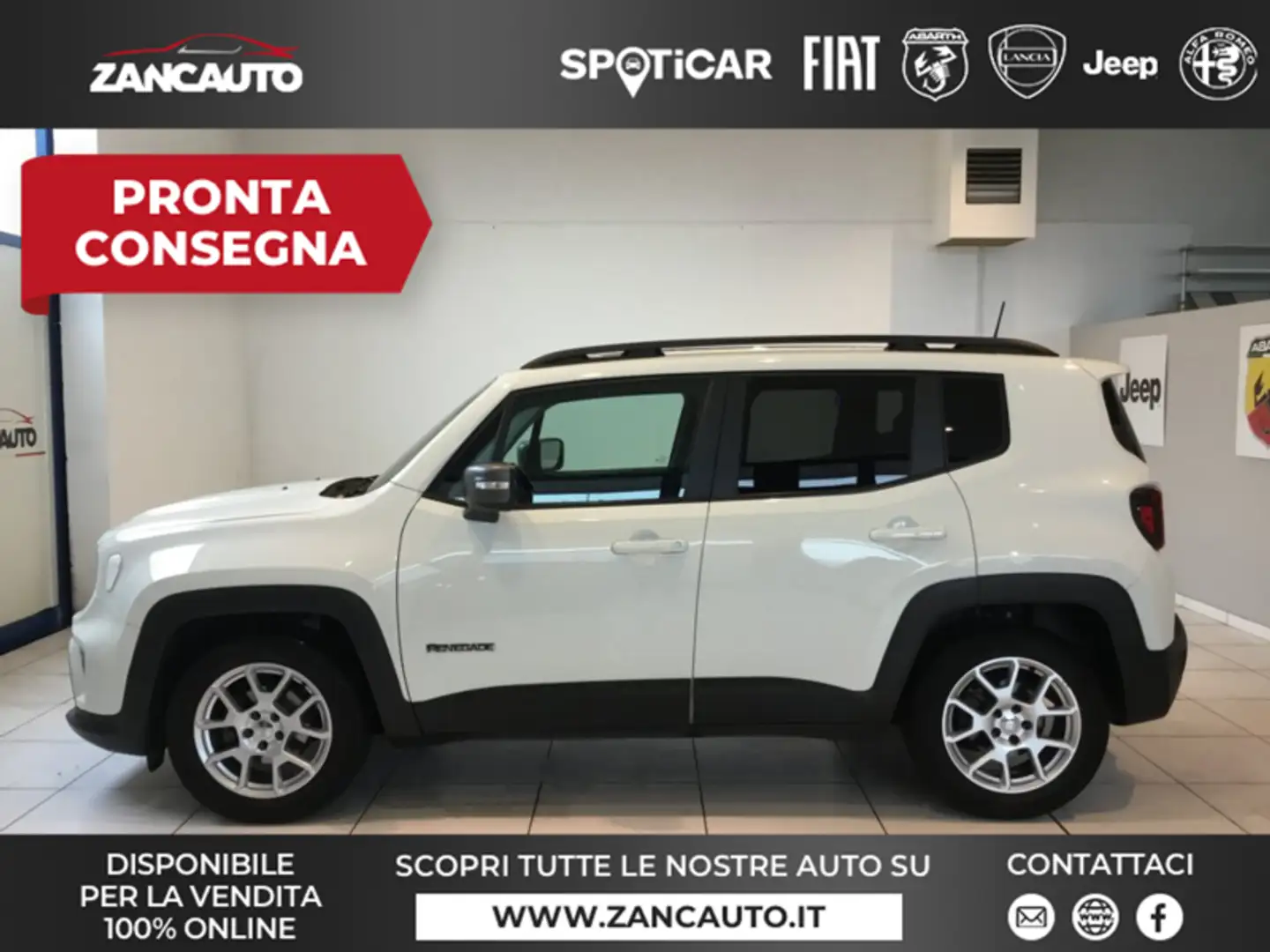 Jeep Renegade 1.0 T3 Limited MY20 Blanco - 1