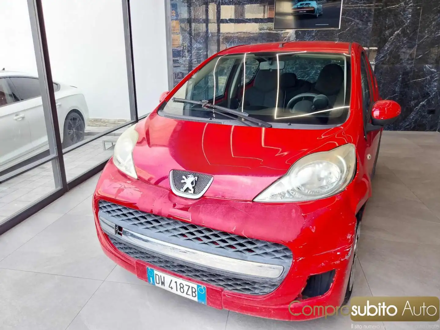 Peugeot 107 1.0 68CV 3p. (Garanzia 12 Mesi) Rosso - 2