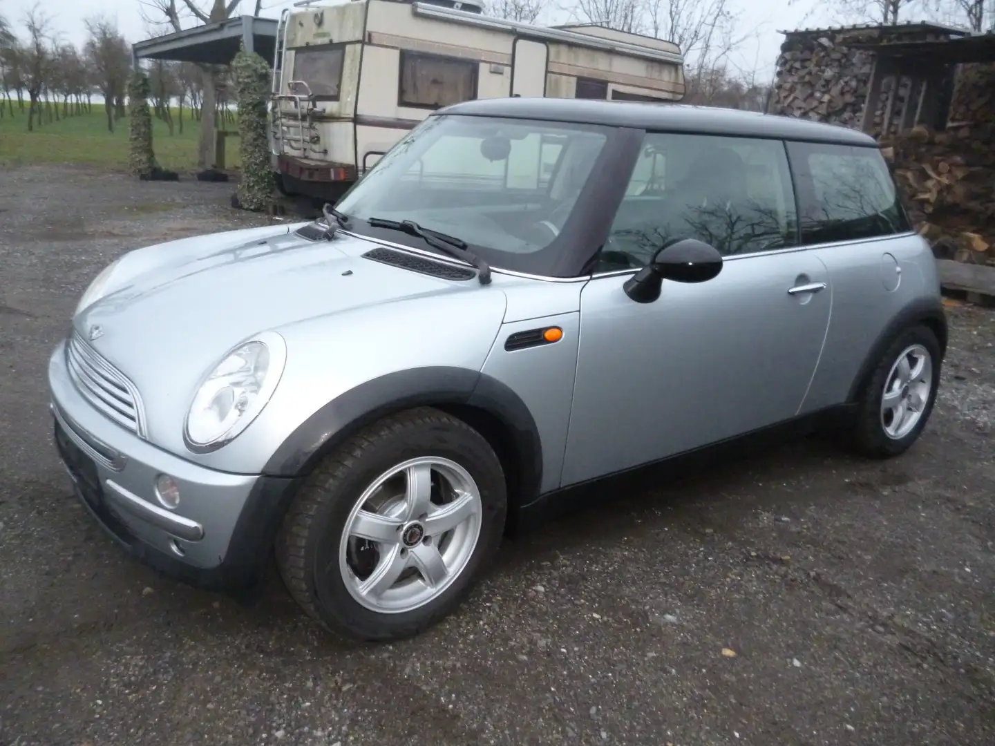 MINI Cooper MINI, Klima, Leder, Sitzh, Scheckheft,TÜV 12/27 Silber - 2