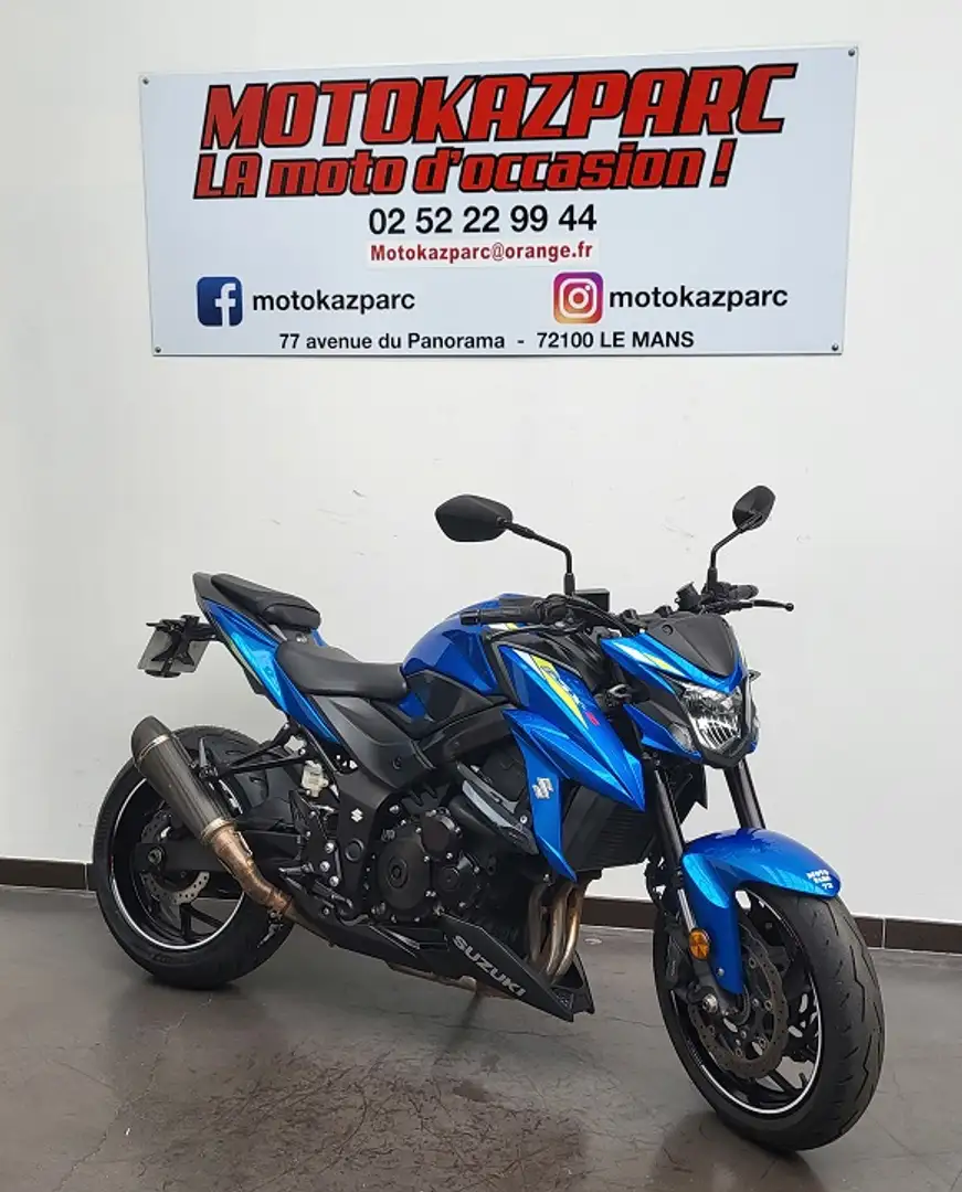 Suzuki GSX-S 750 Bleu - 1