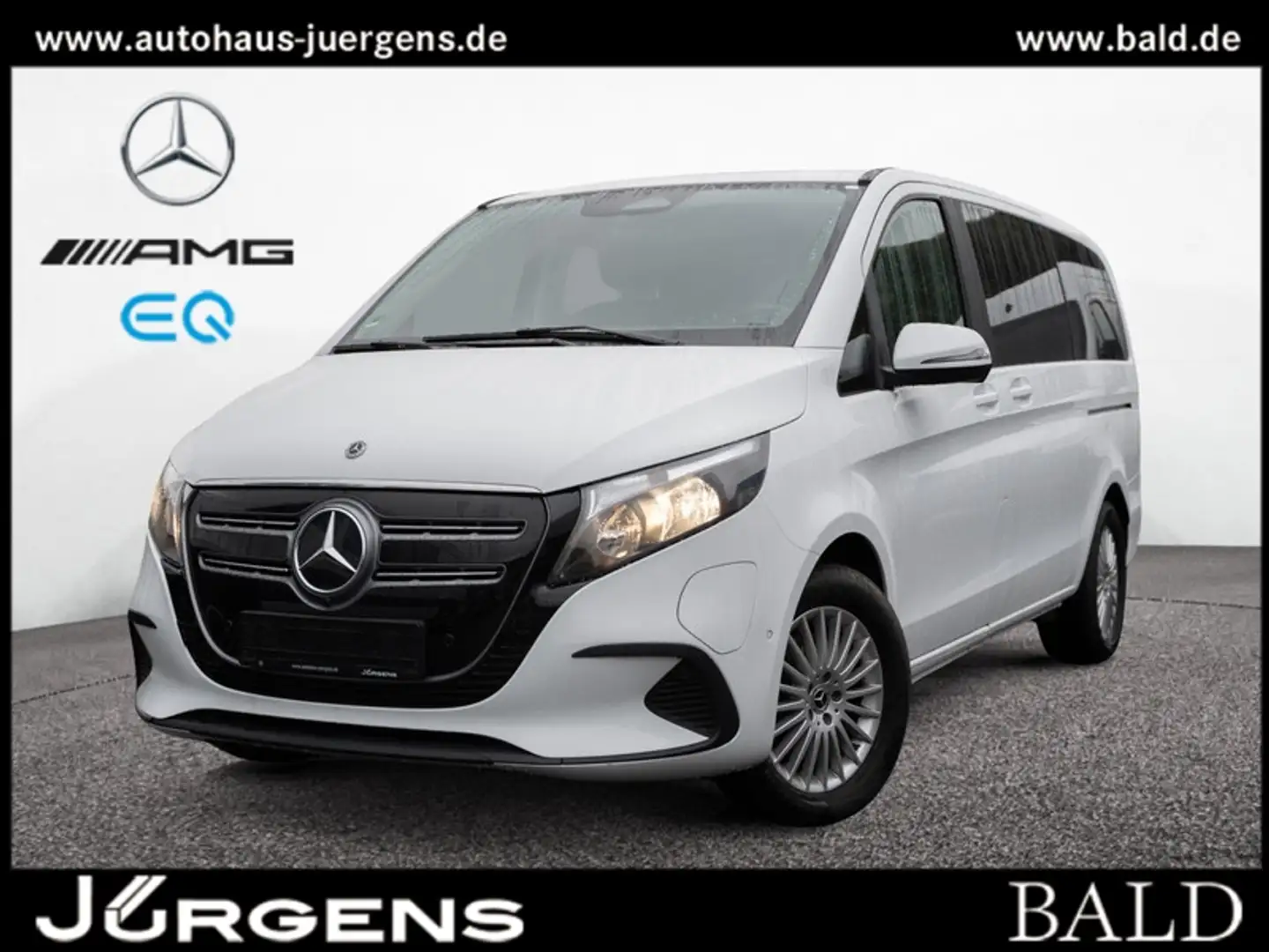 Mercedes-Benz EQV 300 Neues Modell+MBUX+AUT+Totw+Distr+SHZ Weiß - 1
