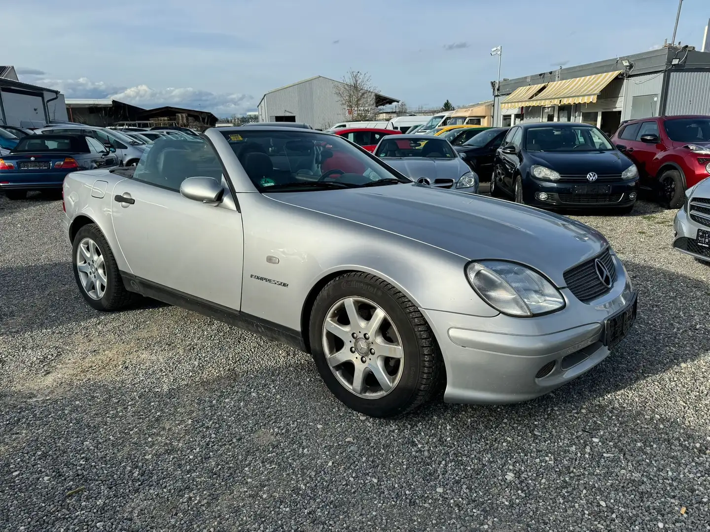 Mercedes-Benz SLK 230 Kompressor Gri - 2