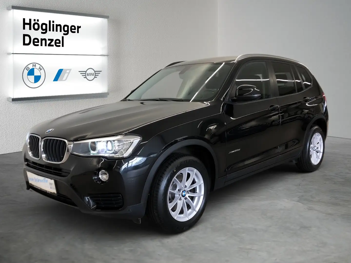 BMW X3 xDrive20d Schwarz - 2
