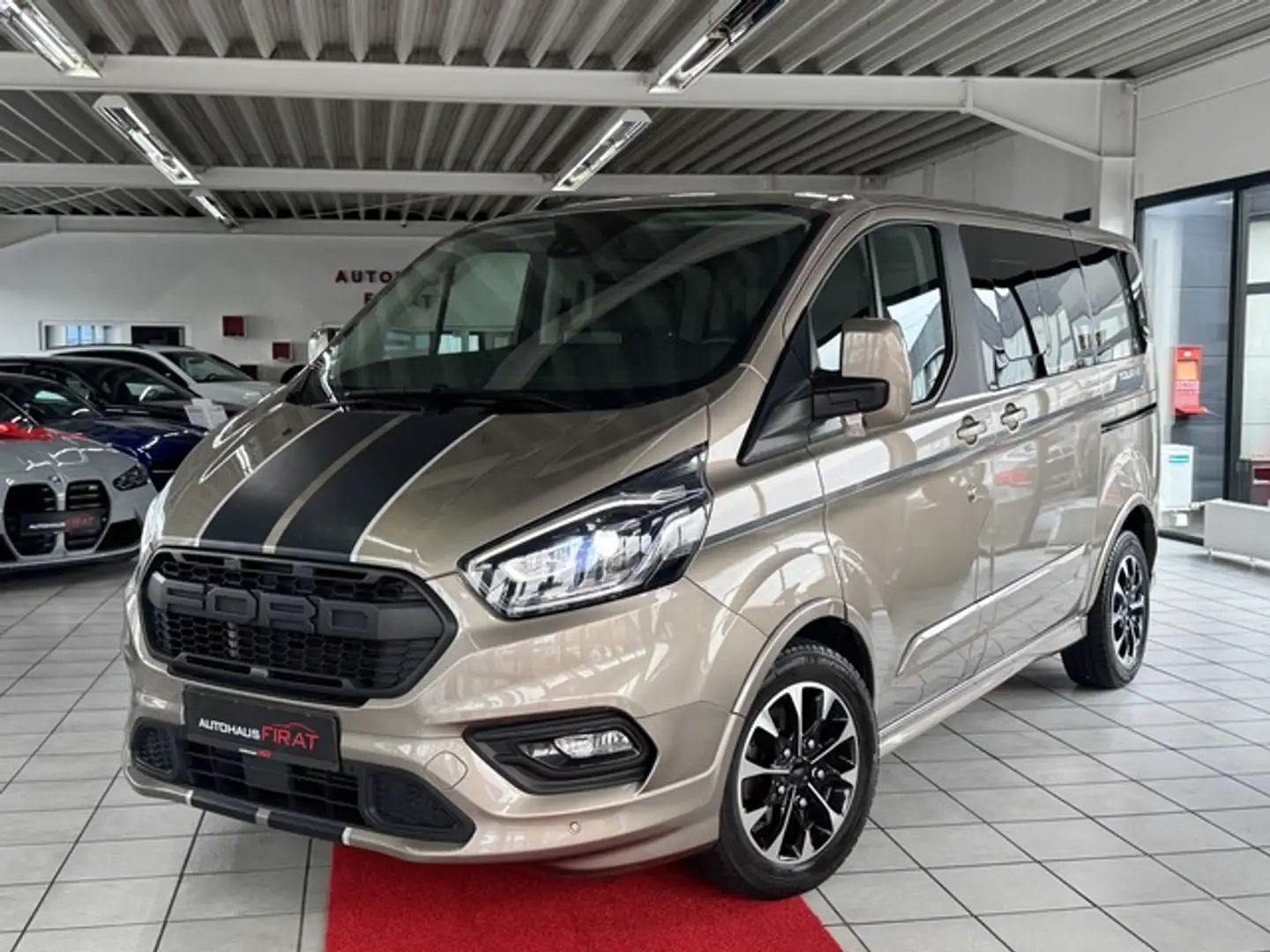Ford Tourneo Custom 320 Sport°Navi°AHK°I Hand° Transit/ Argent - 1