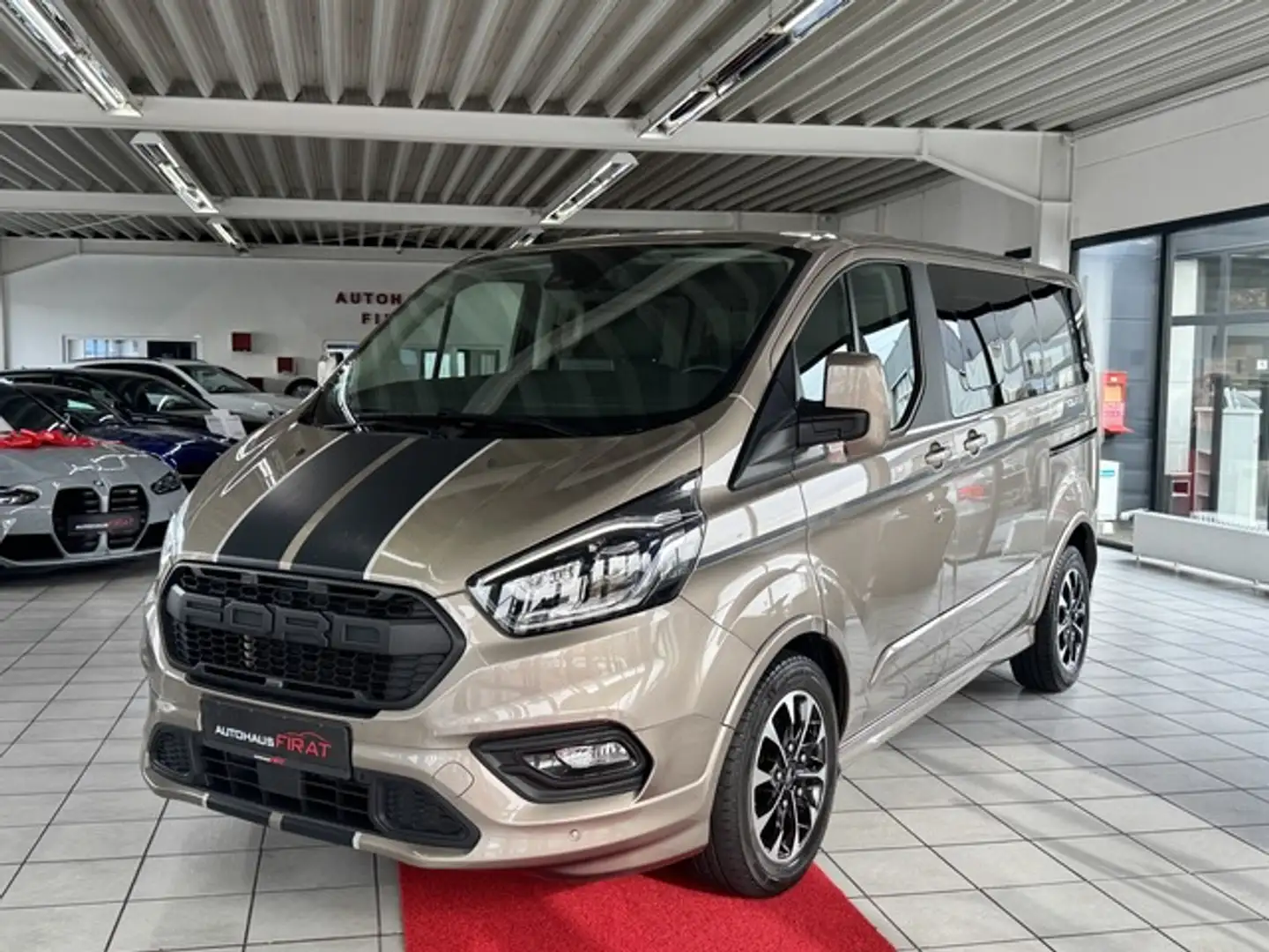 Ford Tourneo Custom 320 Sport°Navi°AHK°I Hand° Transit/ Argent - 2