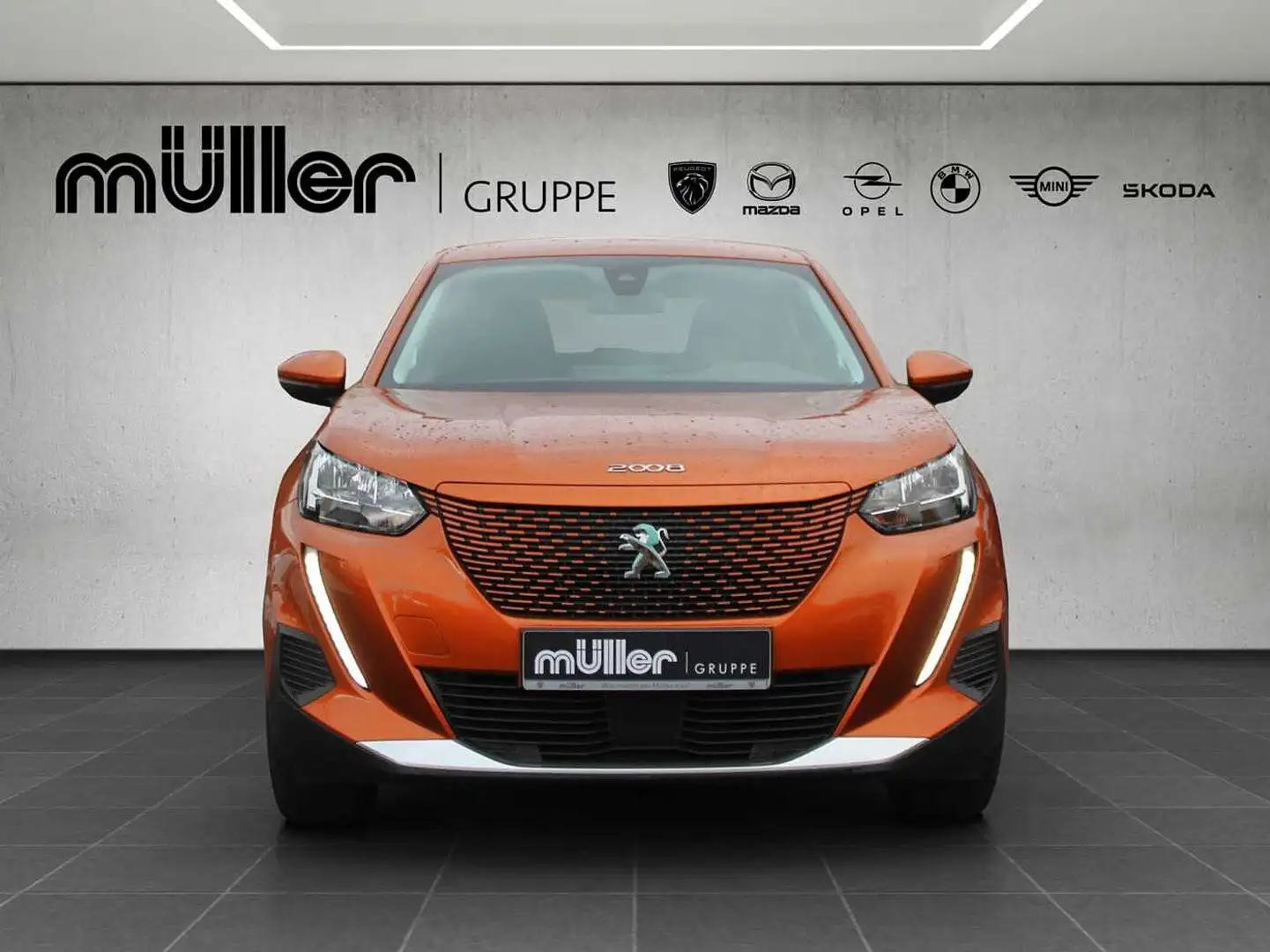 Peugeot 2008 Elektro Active Orange - 2