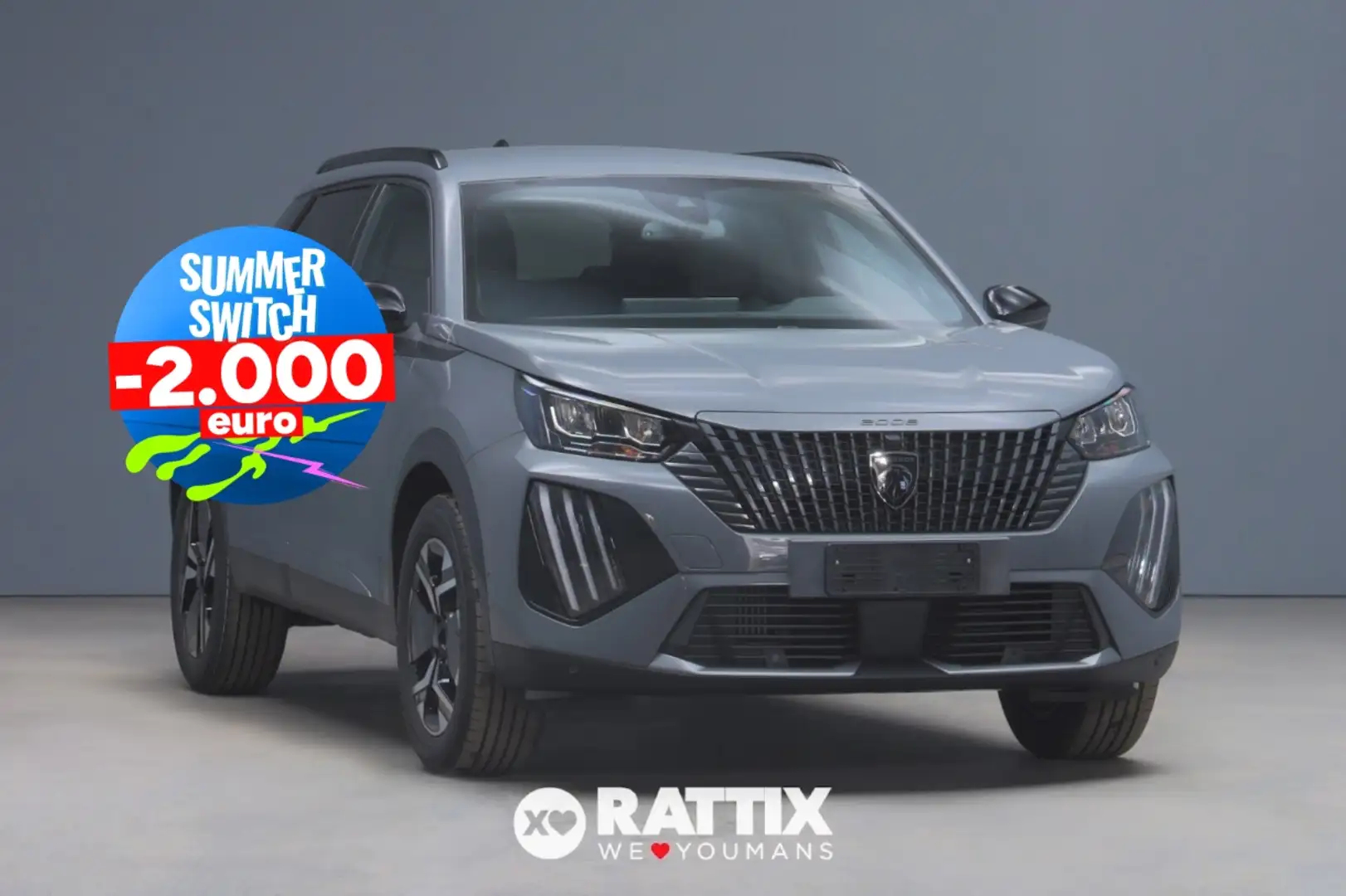 Peugeot 2008 1.2 Puretech 100CV Allure Grigio - 1