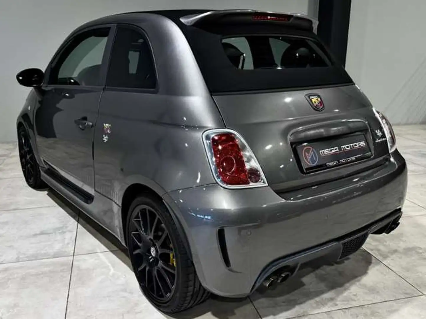 Abarth 500C 595 "COMPETIZIONE" 1.4i 180CV TURBO TVA/BTW CABRiOLET NAVi CUiR Grau - 2