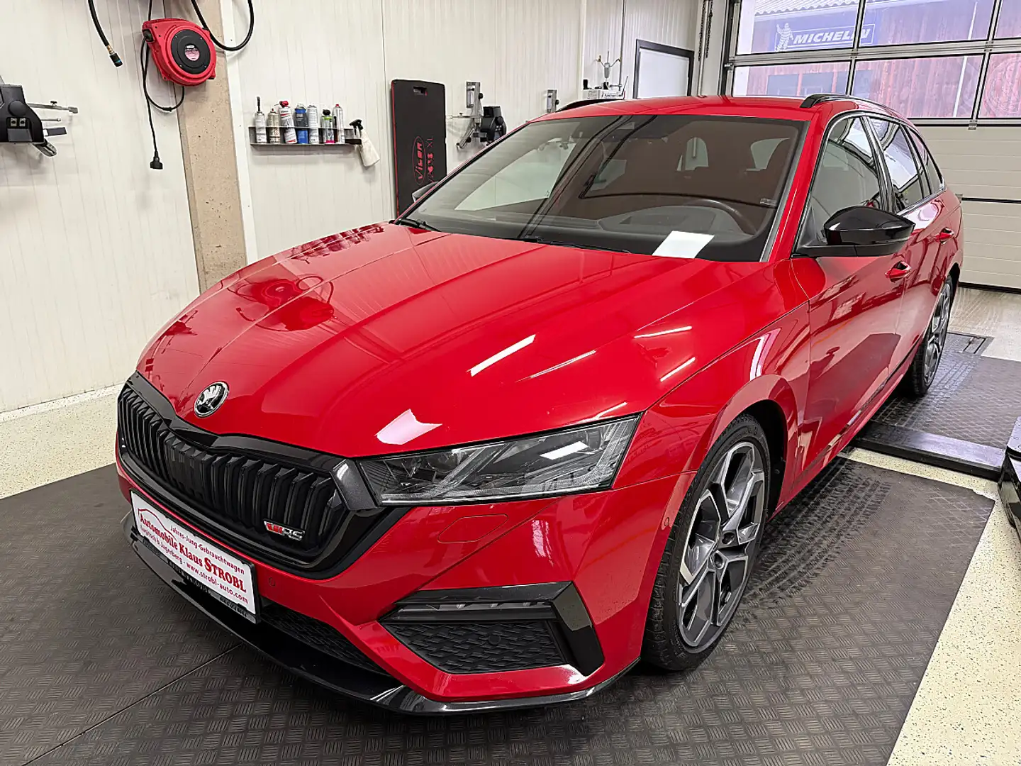 Skoda Octavia Combi 2,0 TDI RS DSG *STANDHZG/CANTON-SOUND/HEA... Rot - 1