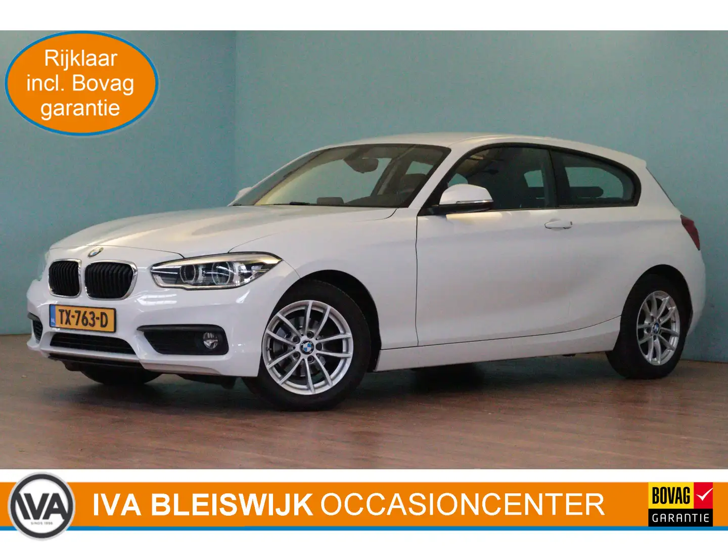 BMW 118 1-serie 118i Executive Automaat | NAVI | CLIMA | P Blanc - 1