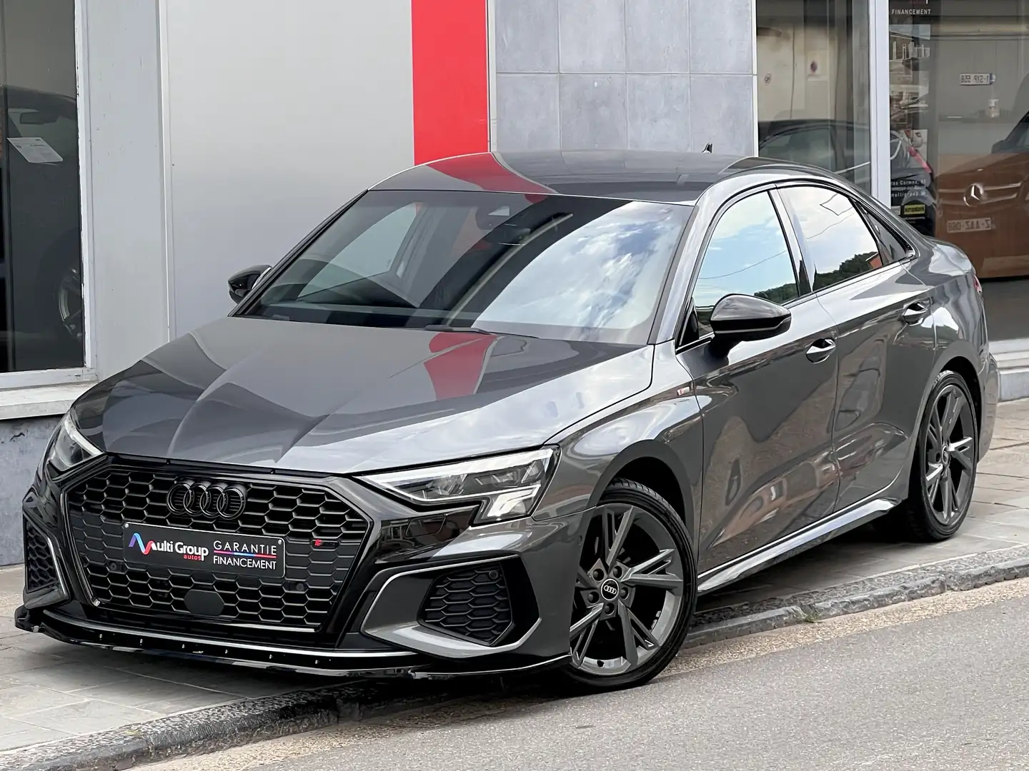 Audi A3 1.5 TFSI🟥S-Line🟥150cv✅GARANTIE 1an/Full Gris - 1