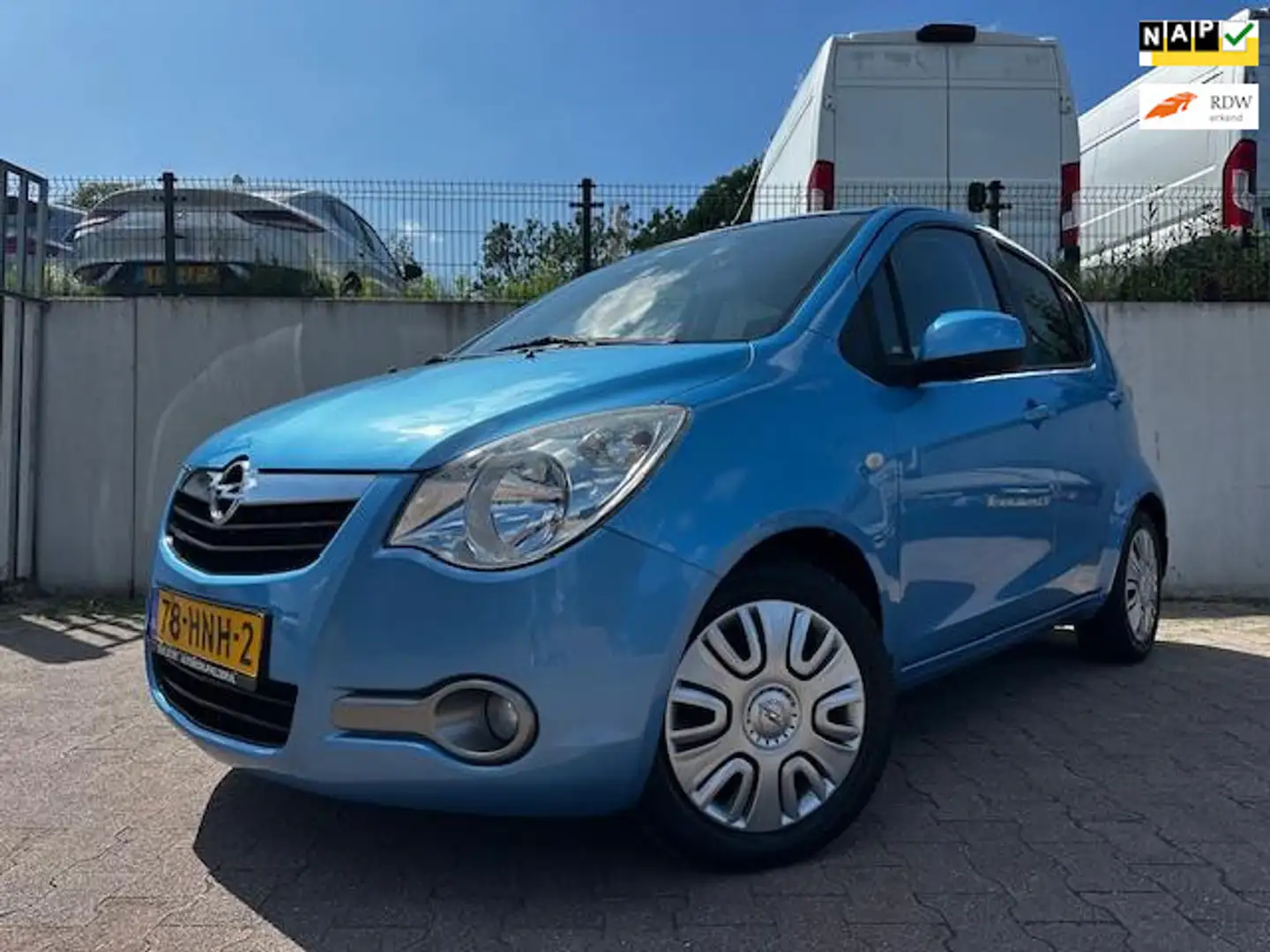 Opel Agila 1.2 Enjoy/AIRCO/HOGE INSTAP/APK 05-2026/NAP/NETTE Blu/Azzurro - 1