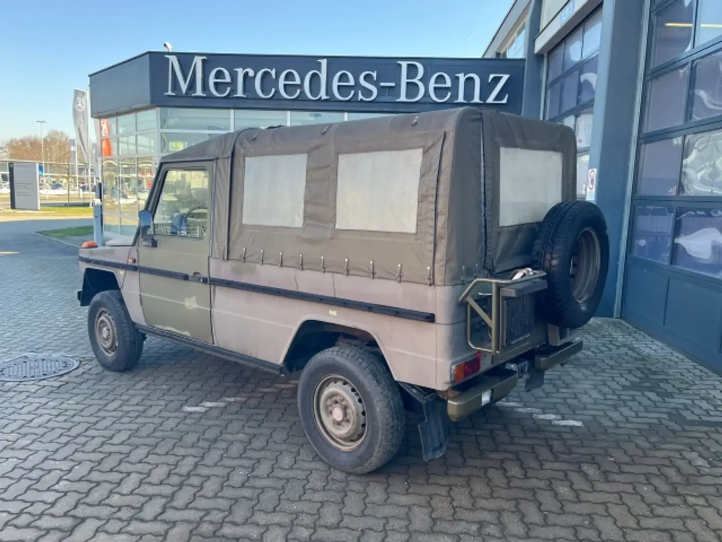 Puch G 230 GE Schweizer Armee, Planenverdeck Grün - 2