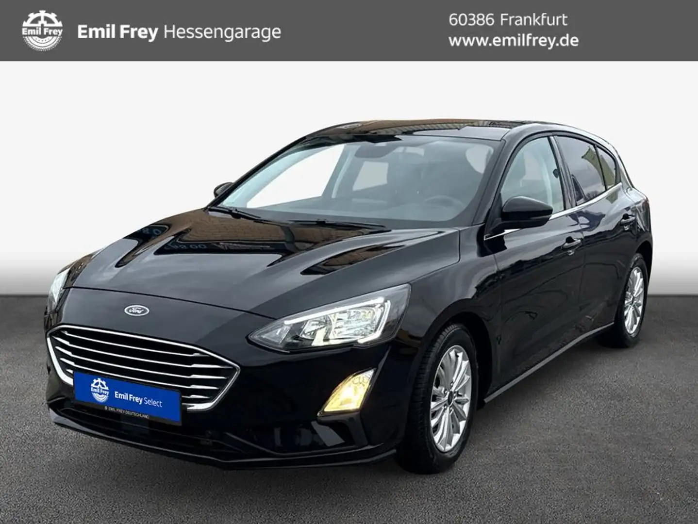Ford Focus 1.0 EcoBoost Hybrid TITANIUM Noir - 1