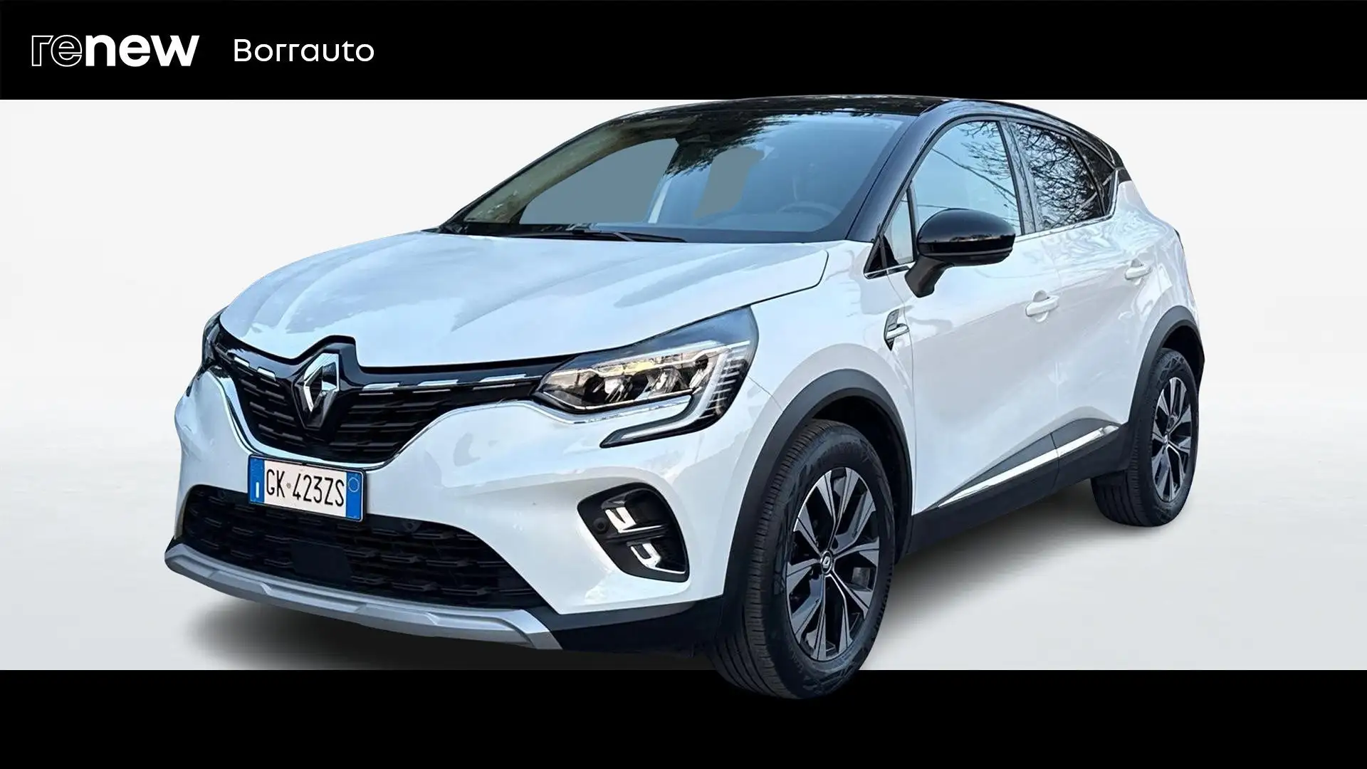 Renault Captur 1.3 mild hybrid 140cv Techno Weiß - 1