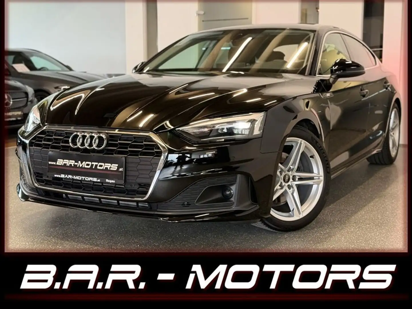 Audi A5 35TFSI SPORT*LED*LANE*AMBIENTE*PDC*CARPLAY*SHZ* Schwarz - 1