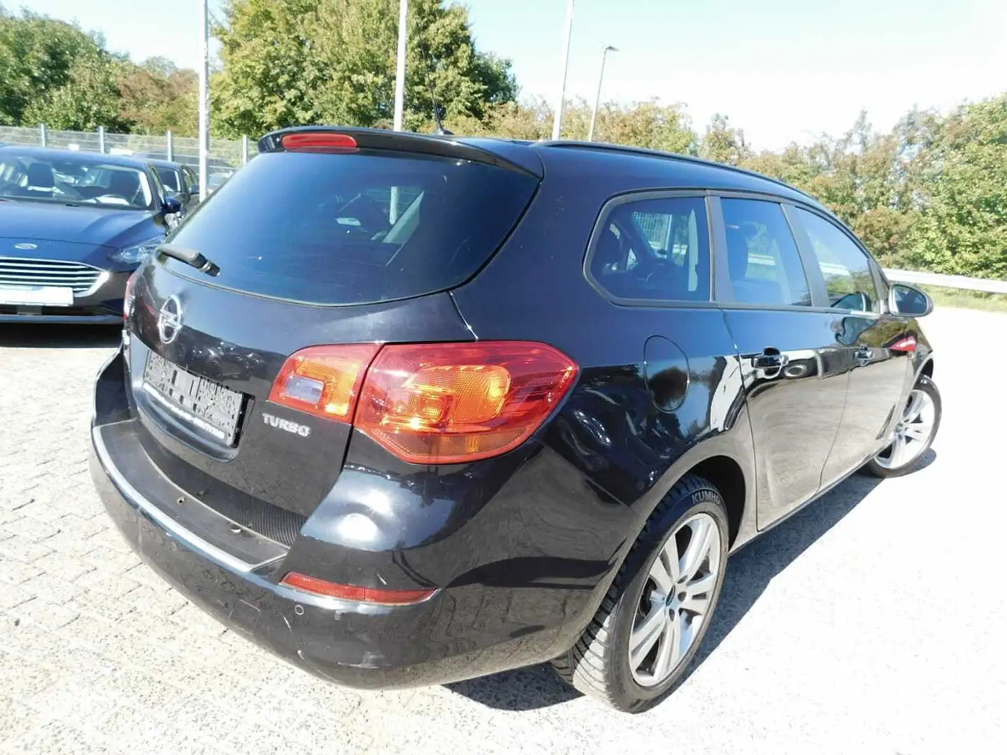 Opel Astra 1.4 Turbo Sports Tourer Automatik Sport Schwarz - 2