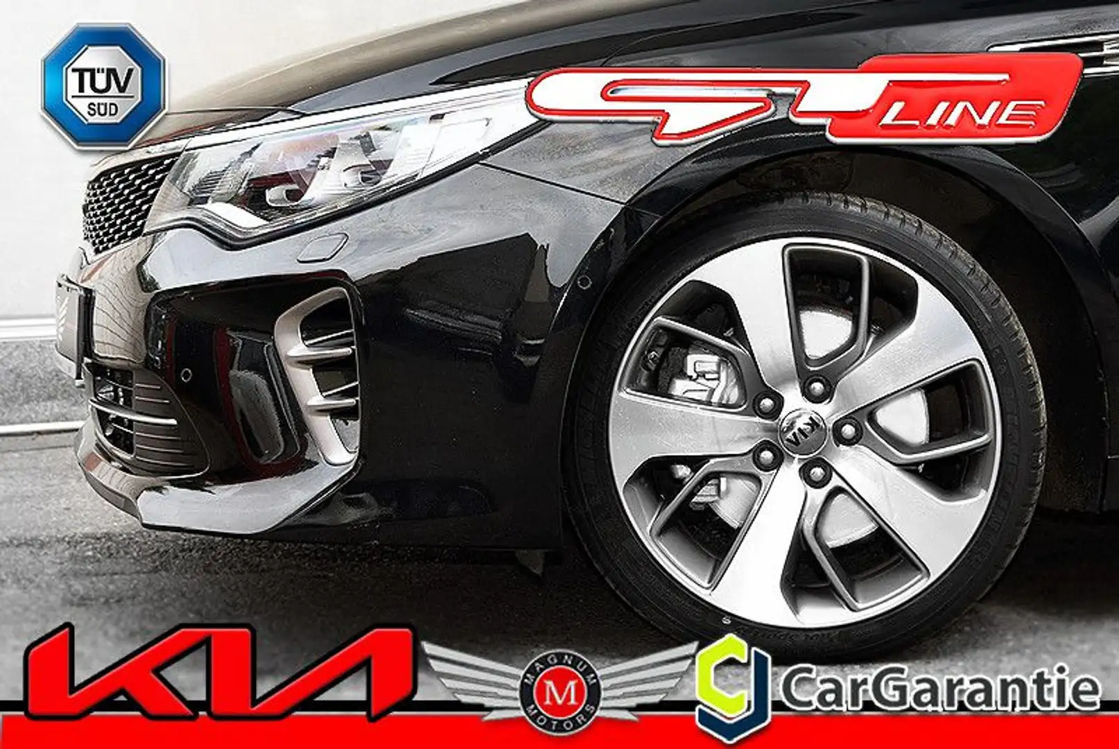 Kia Optima OPTIMA 1.7 CRDi SW GT*Aut.*Leder*Panor.*360°Cam* Schwarz - 1