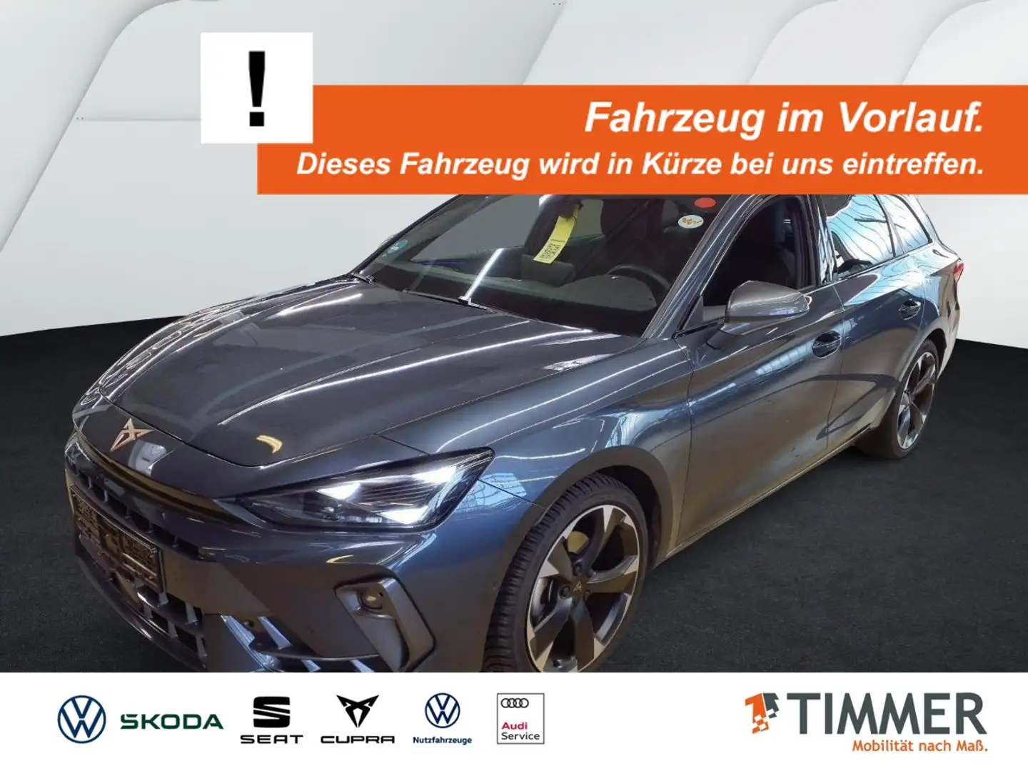 CUPRA Leon 1.5 eTSI DSG +LED +ACC +RKAM +APP +LM +SHZ + Grau - 1