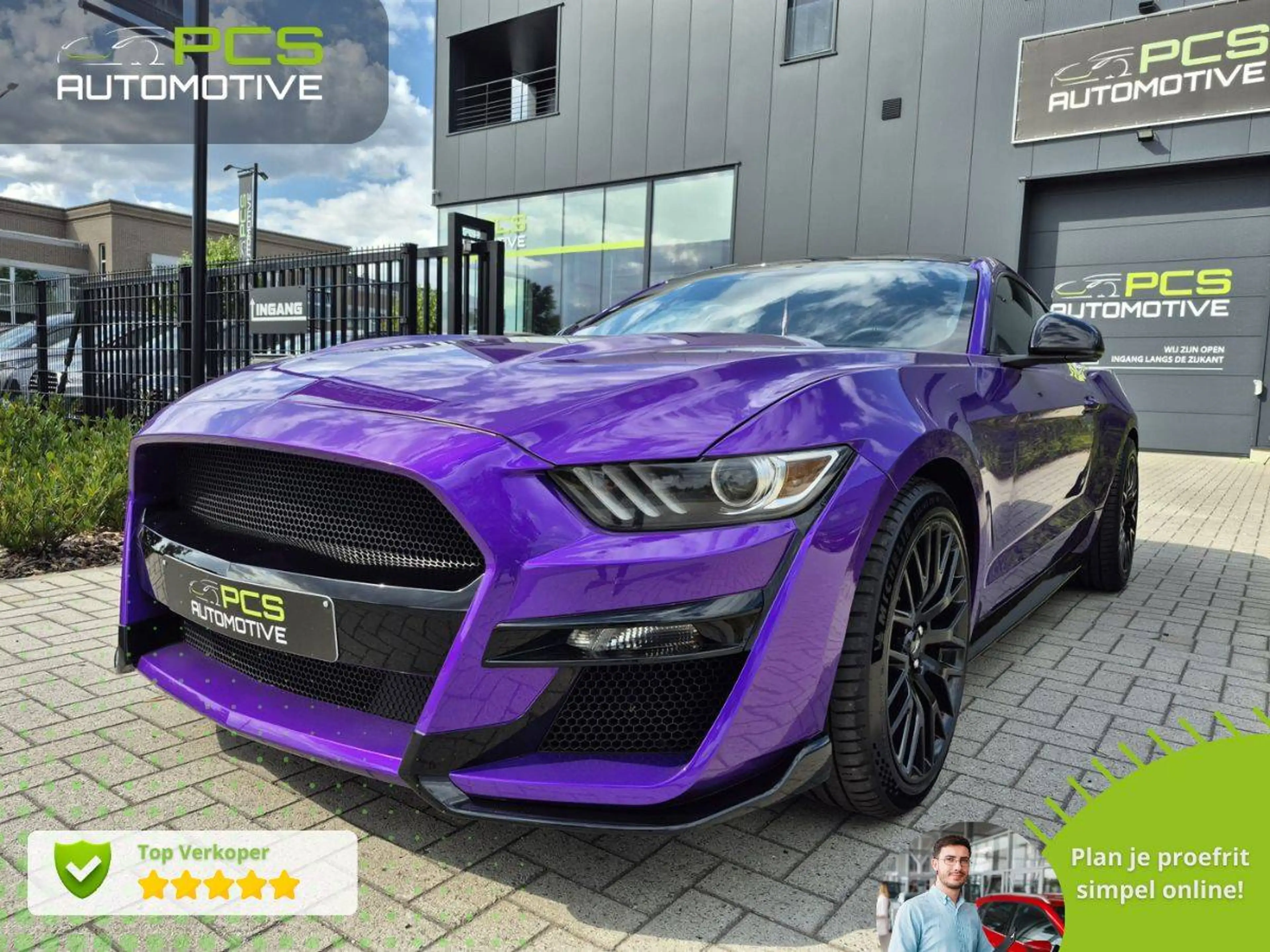 Ford Mustang EcoBoost / 2.3 Benzine / Automaat / 317 pk / 12 mnd Waarborg