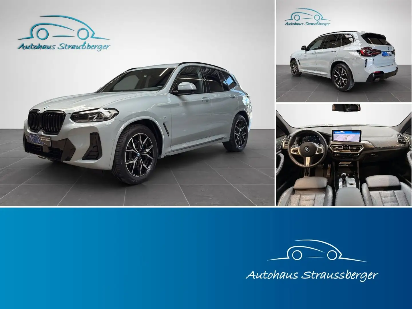 BMW X3 30d xD M Sport ACC AHK KZU HiFi QI adpt.LED Grey - 1