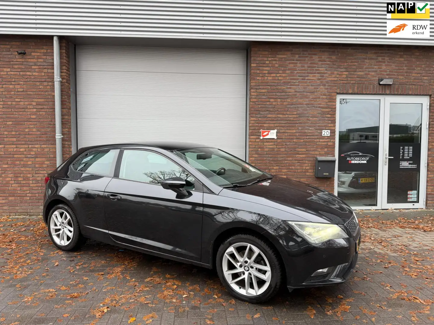 SEAT Leon SC 1.4 TSI Style Busines|AIRCO|NAVI|NIEUWE APK Noir - 1
